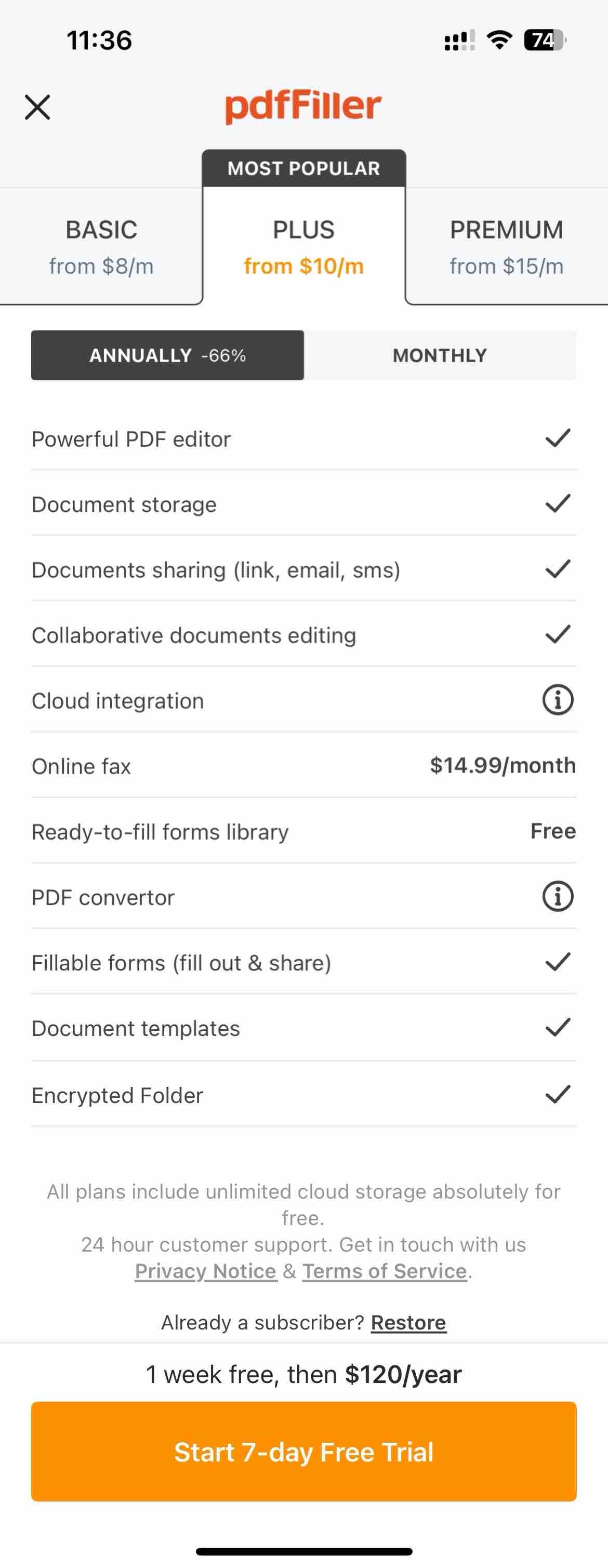 pdfFiller: edit PDF documents