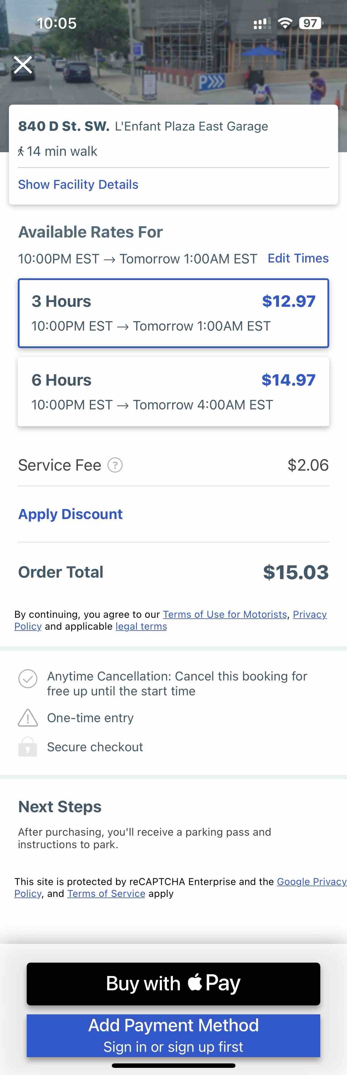 ParkWhiz - #1 Parking App