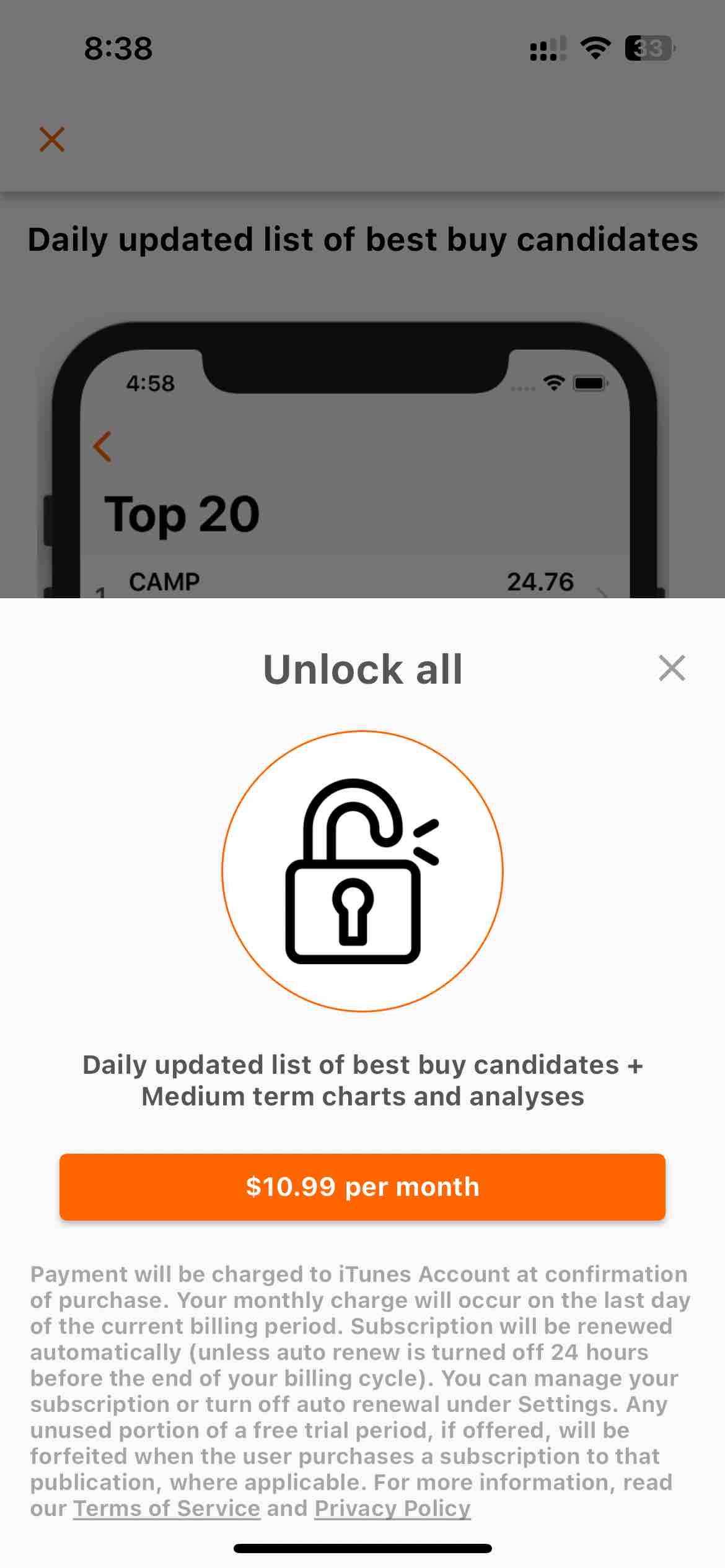 Investtech Stocks Analysis App