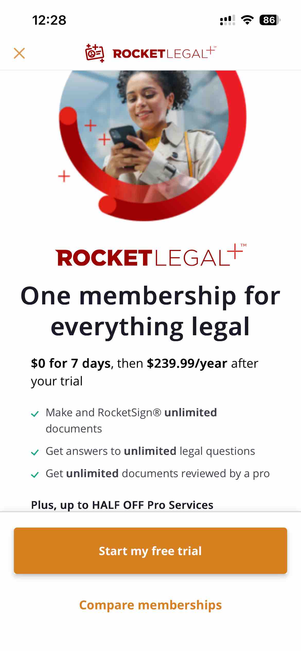 Rocket Lawyer Legal & Law Help