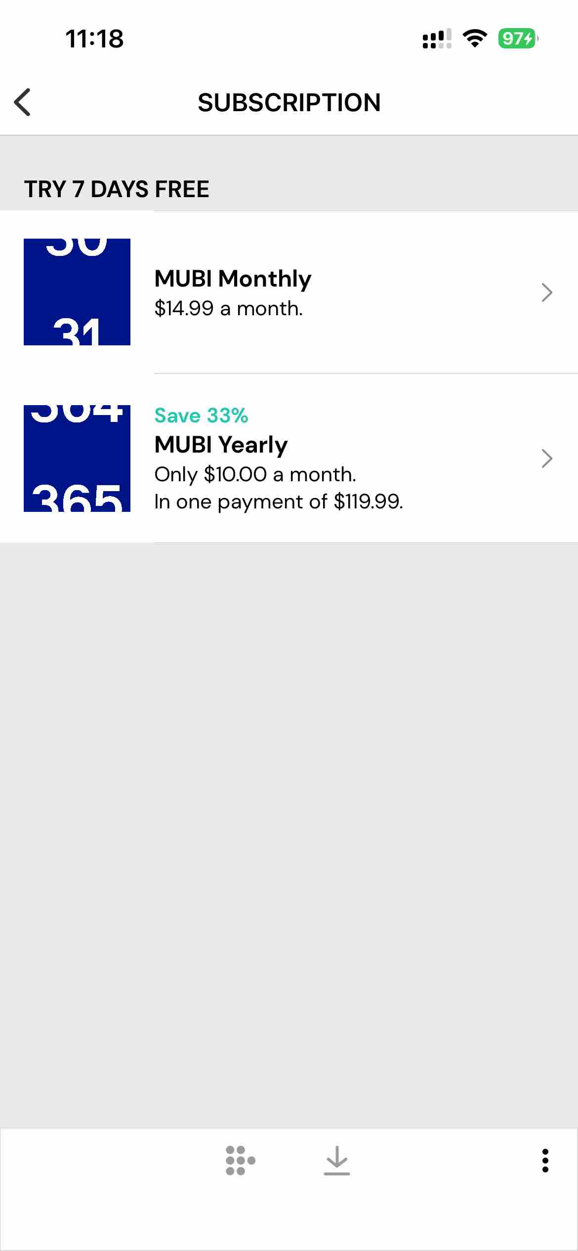 MUBI: Stream Great Cinema
