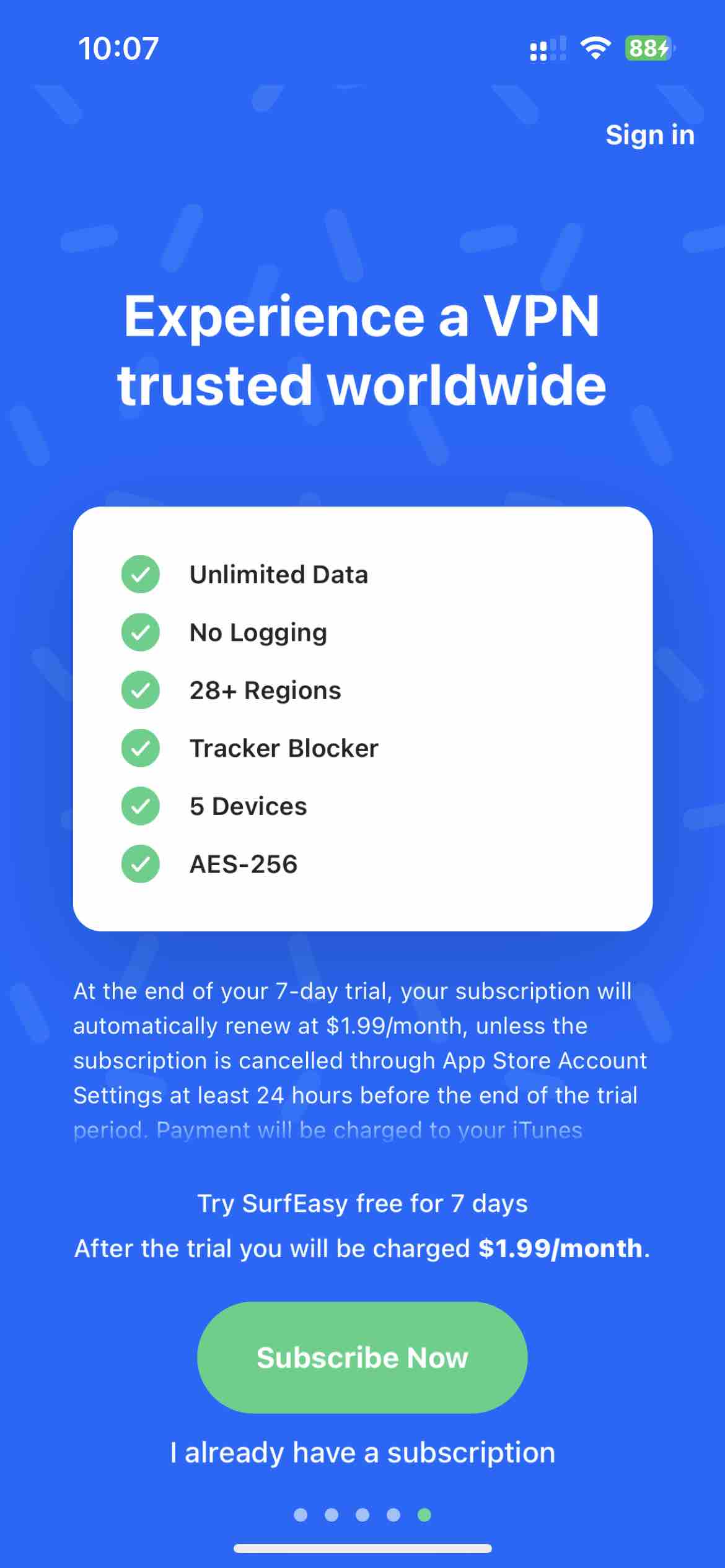 SurfEasy VPN - WiFi Proxy