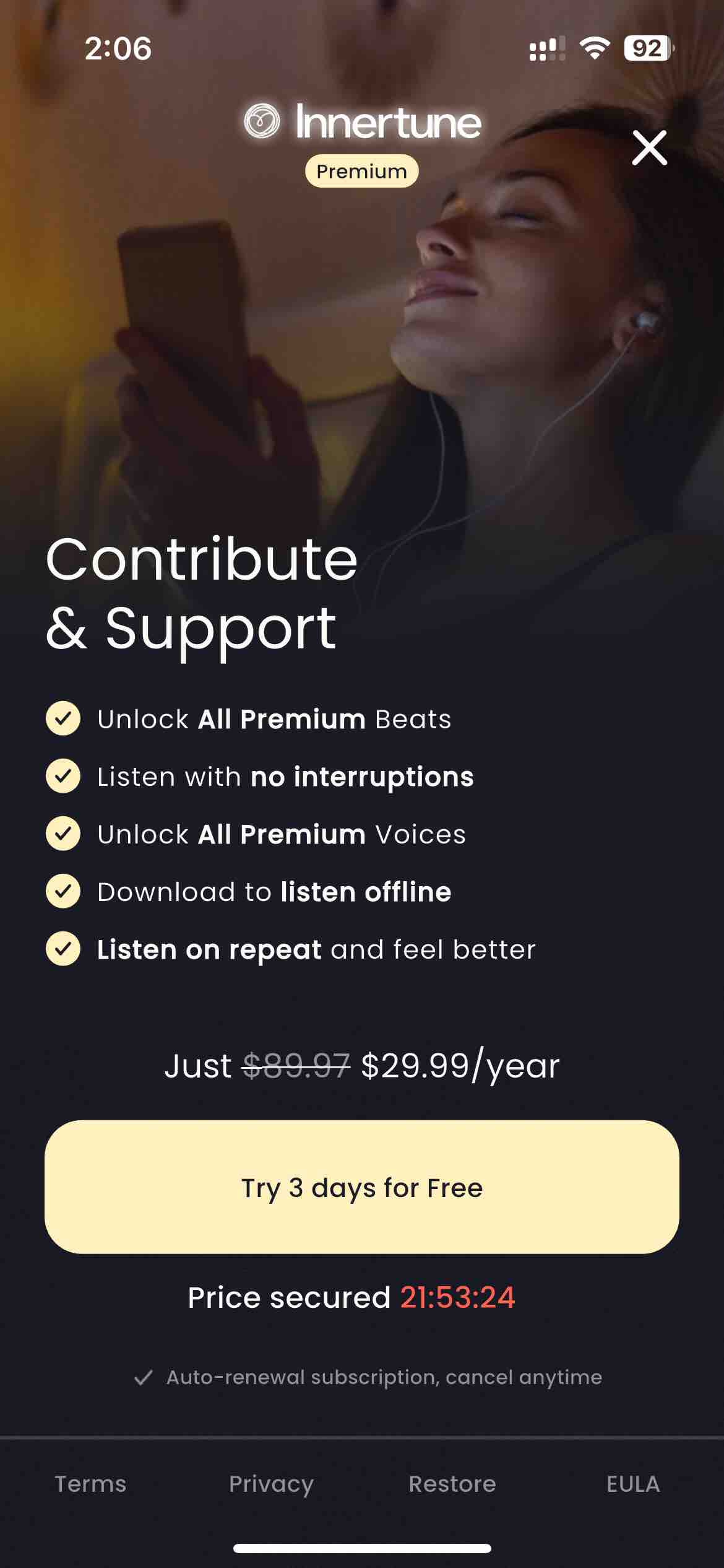 Innertune: Listen Affirmations