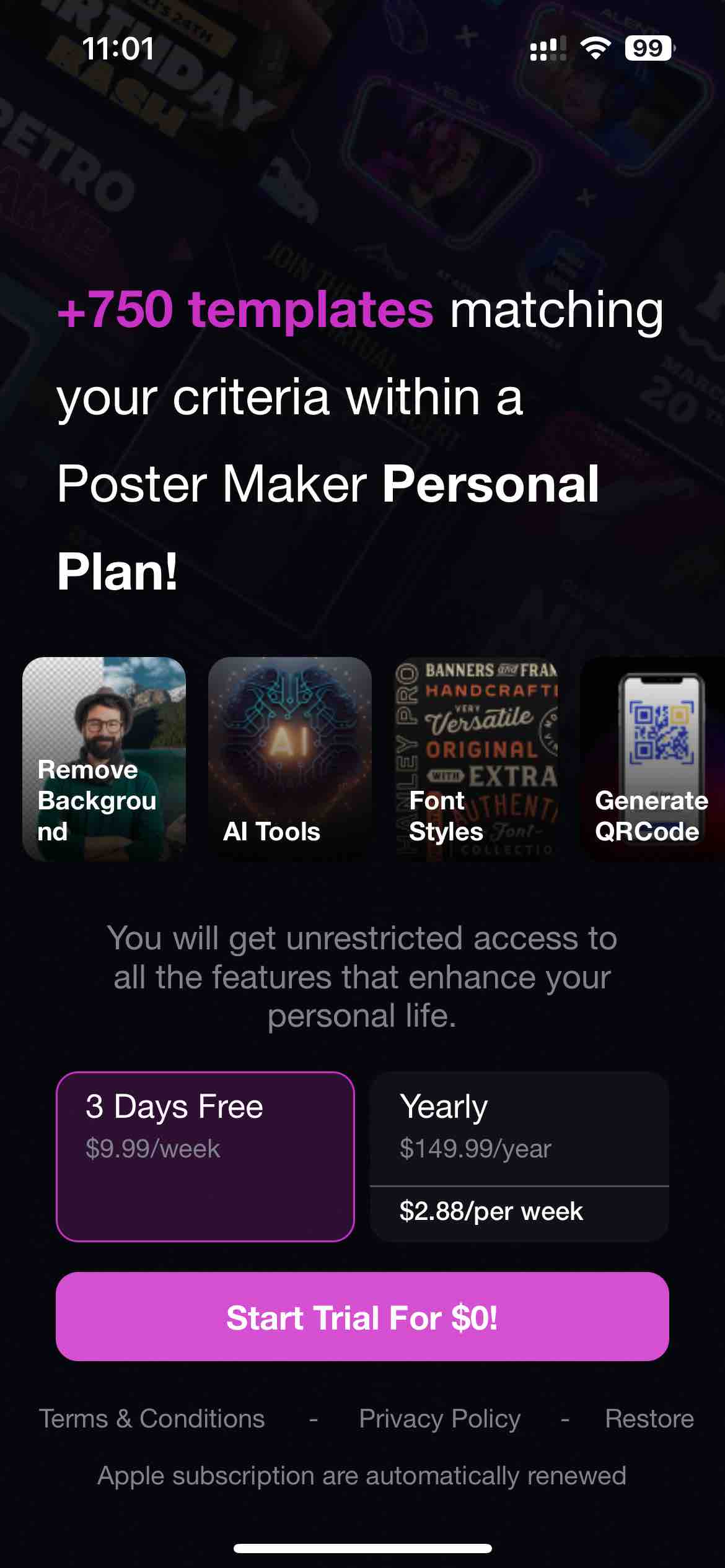 Poster Maker - Crea