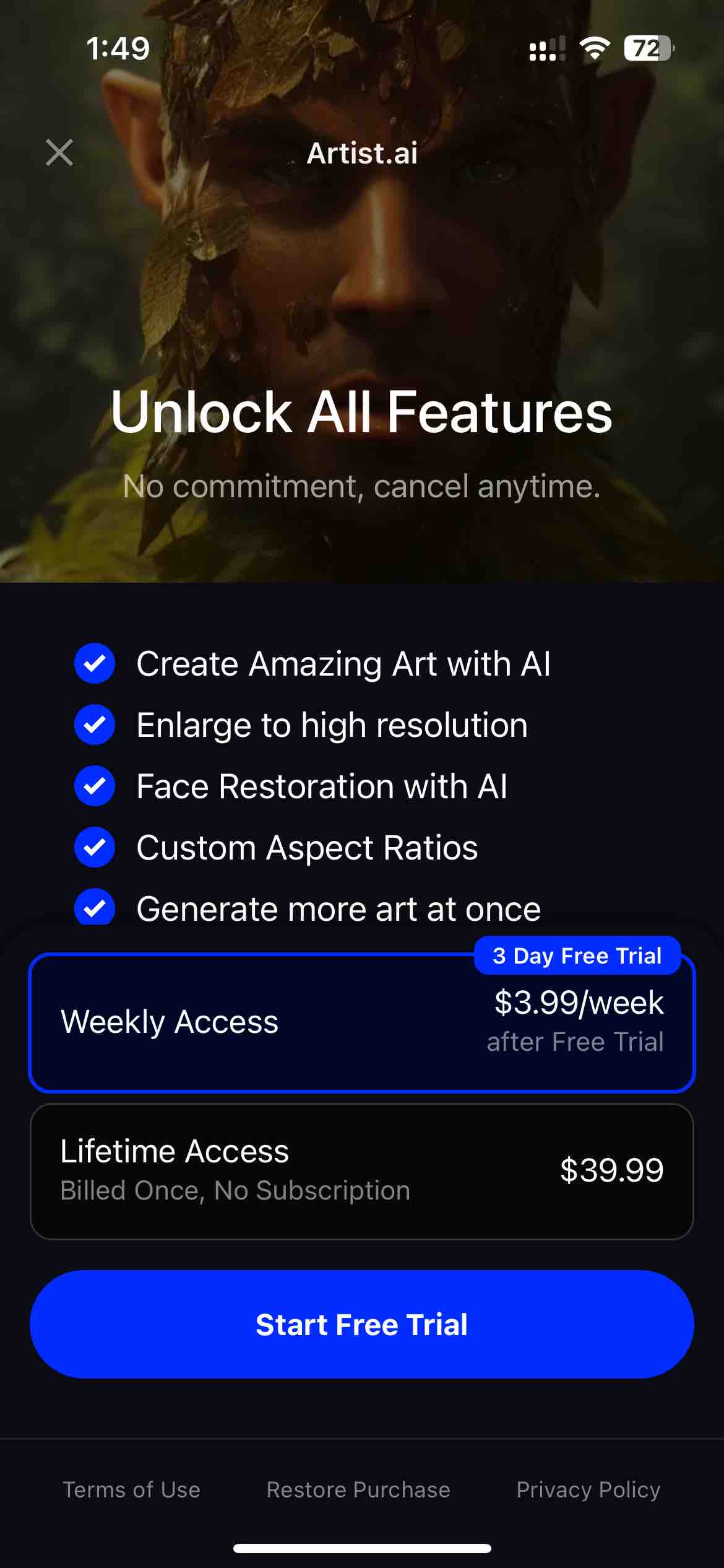 Artist.ai - AI Art Generator