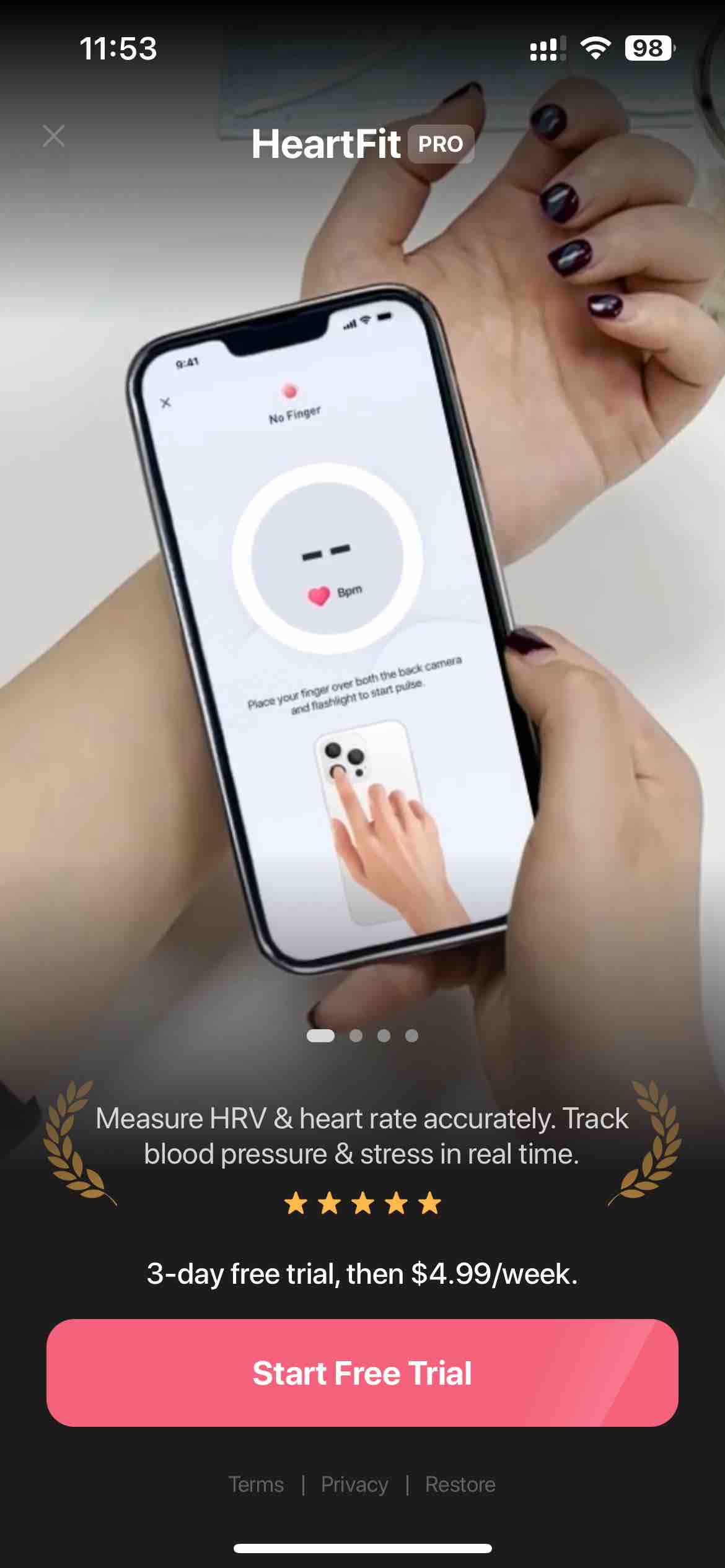 HeartFit - Heart Rate Monitor