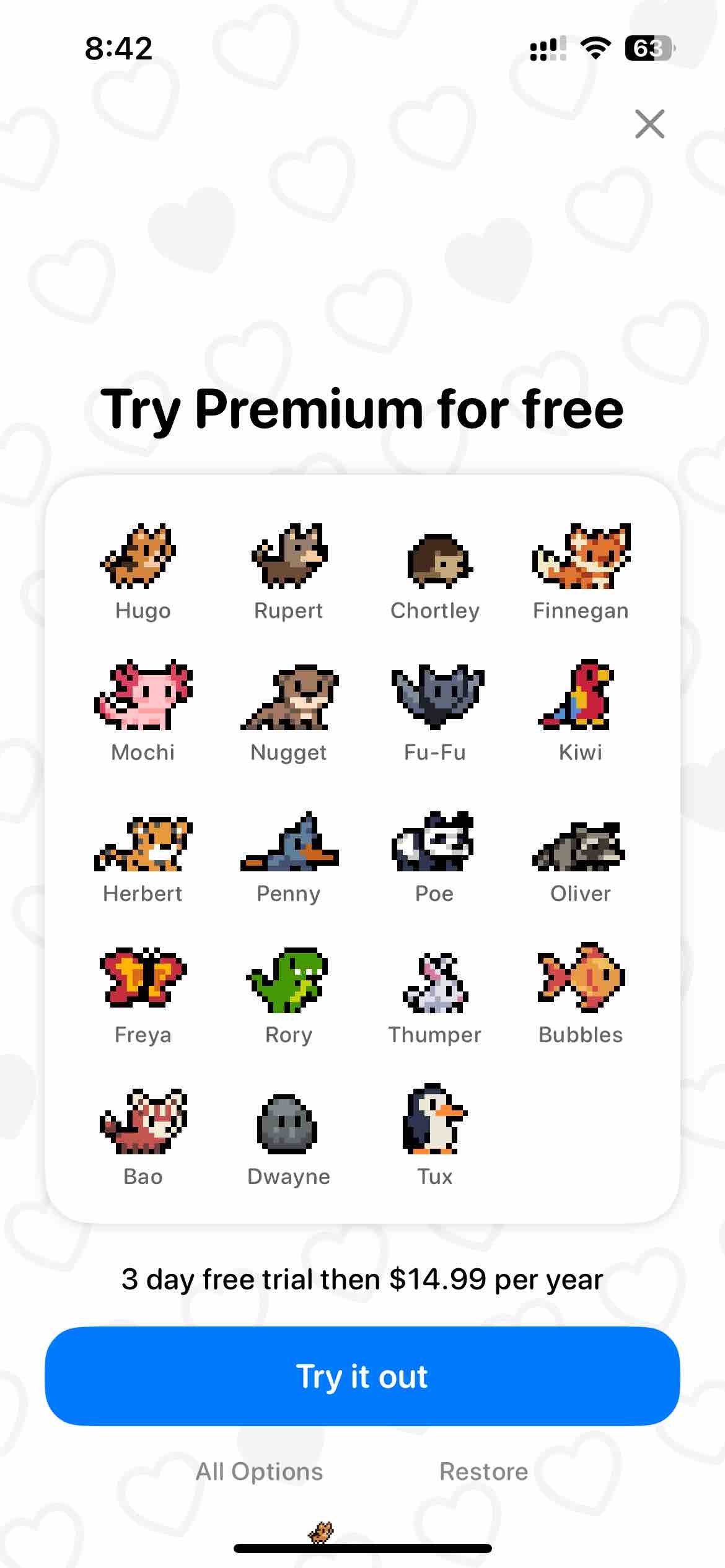 Pixel Pals Widget Pet Game