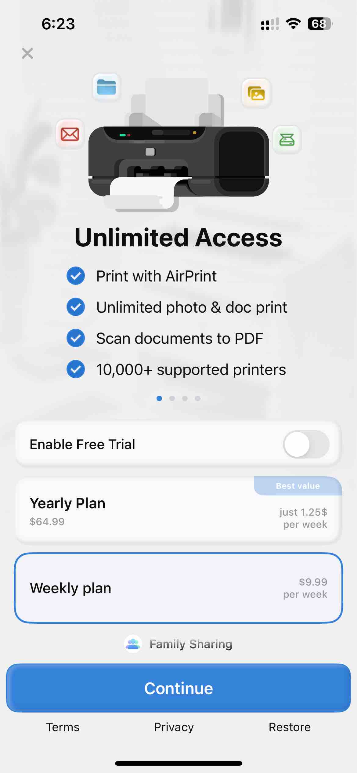Smart Printer App: iPrint