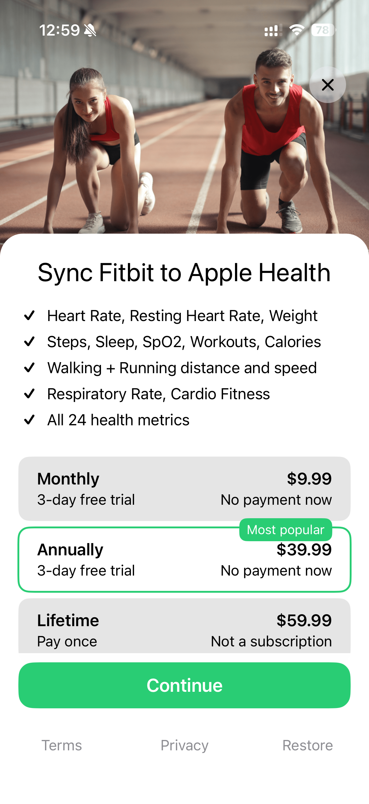 Fitbit Sync to Apple Health