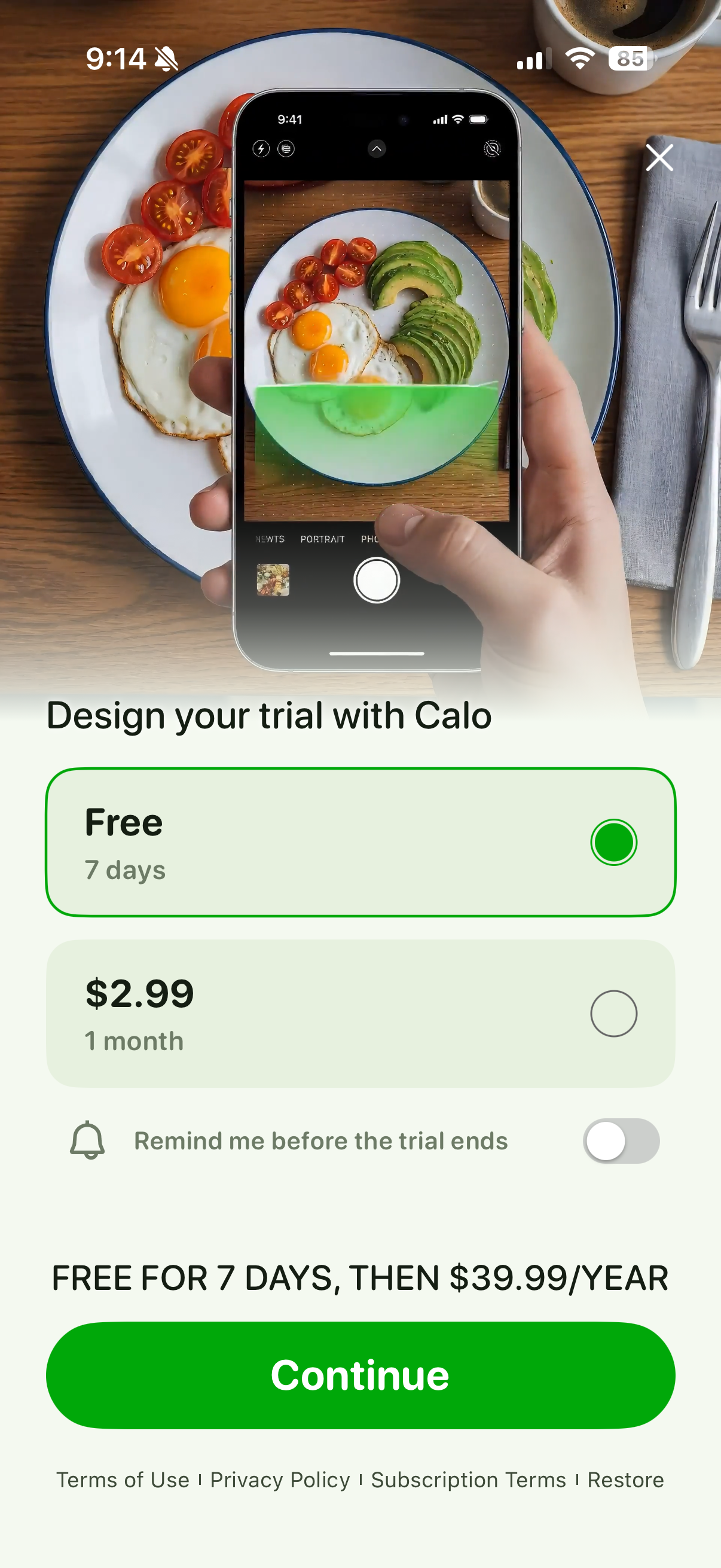 Calo: AI Food Calorie Counter