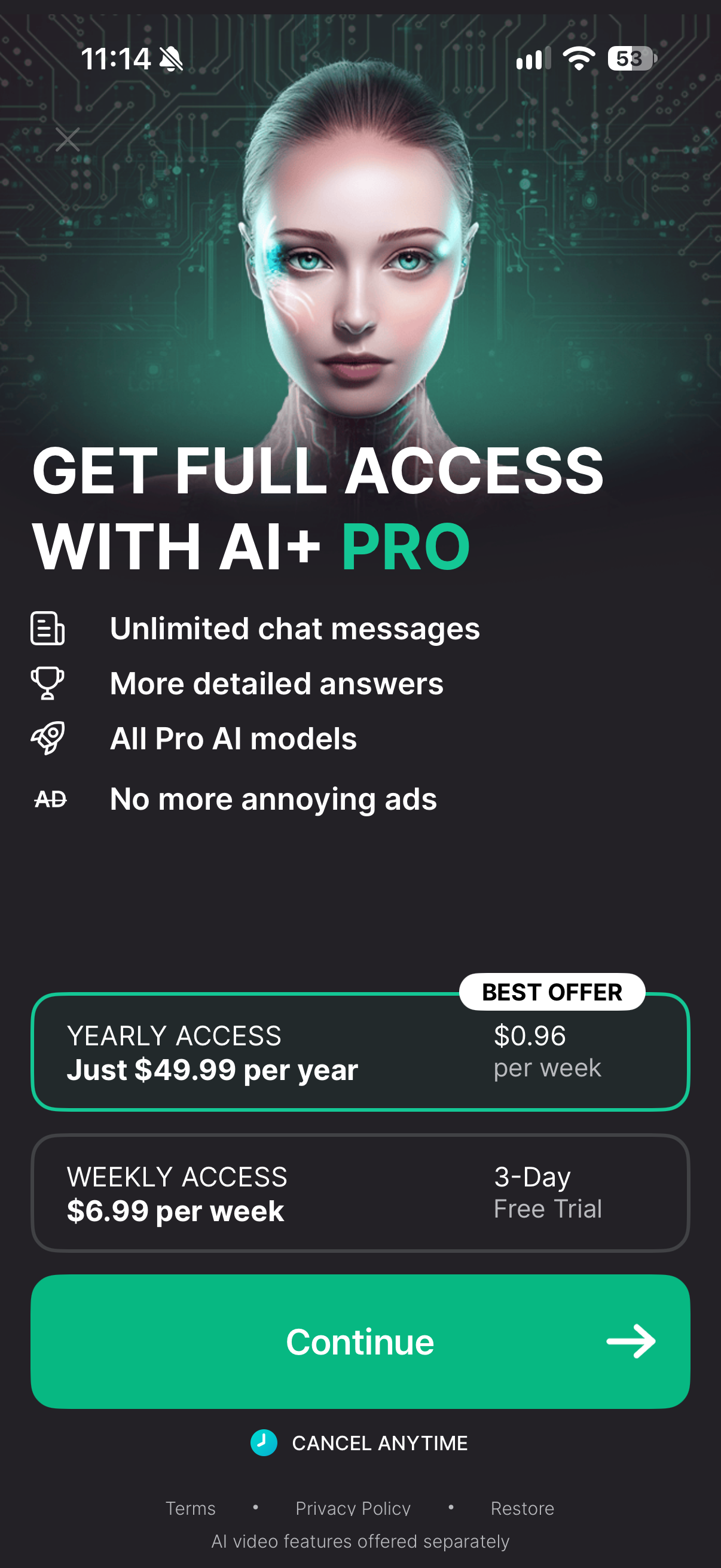 AI+ Chat & Al Video Generator