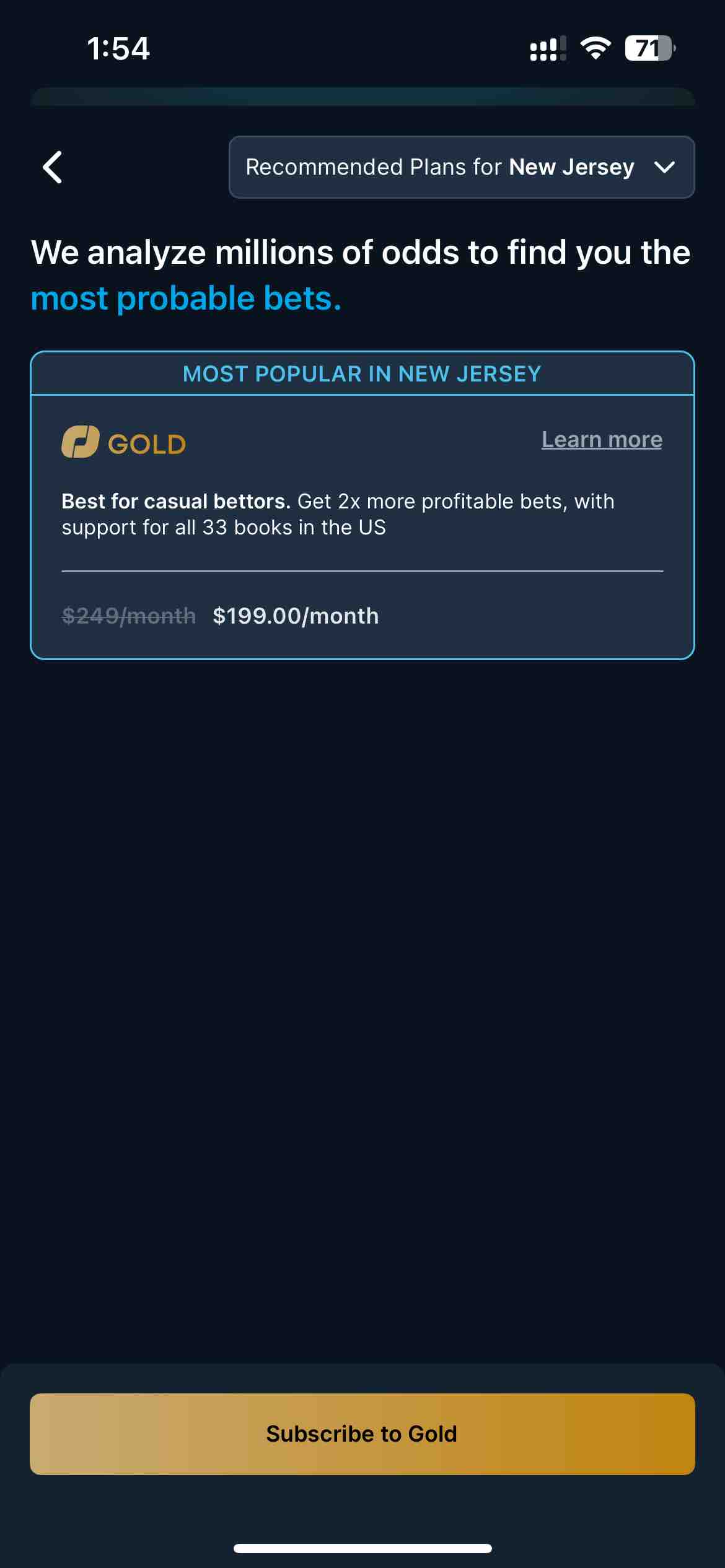 OddsJam: Sharp Sports Betting