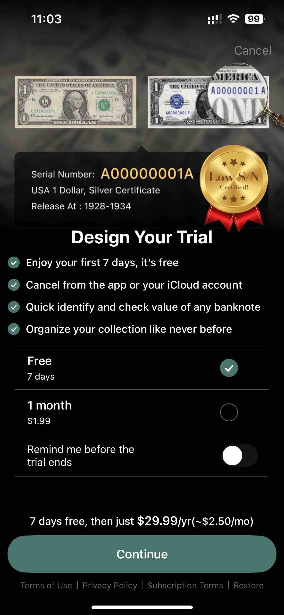 NoteSnap: Banknote Identifier