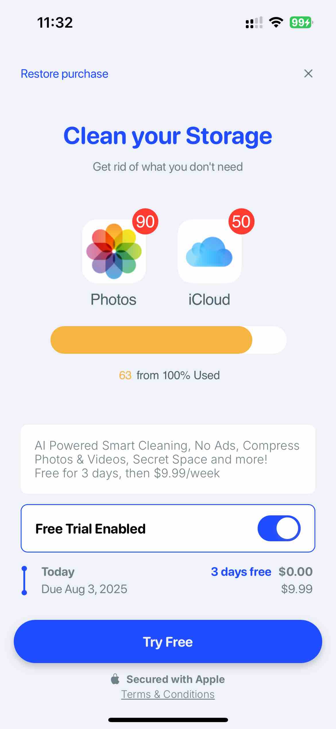 AI Cleaner: Clean Up Storage