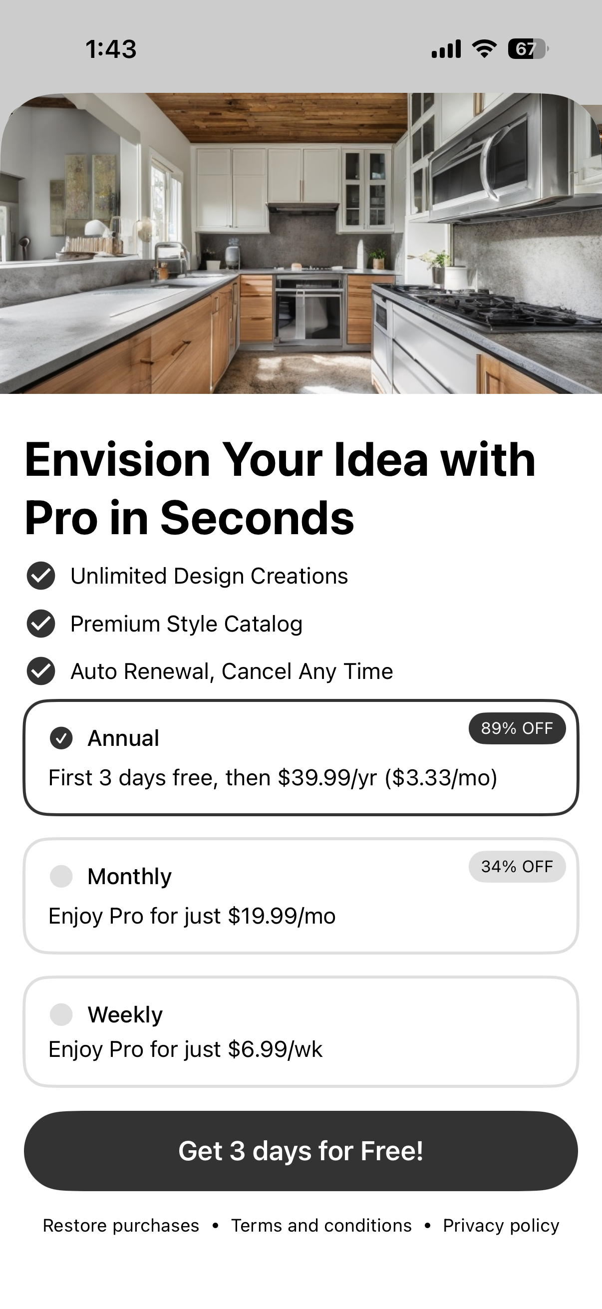 Remodel AI - Home Room Design