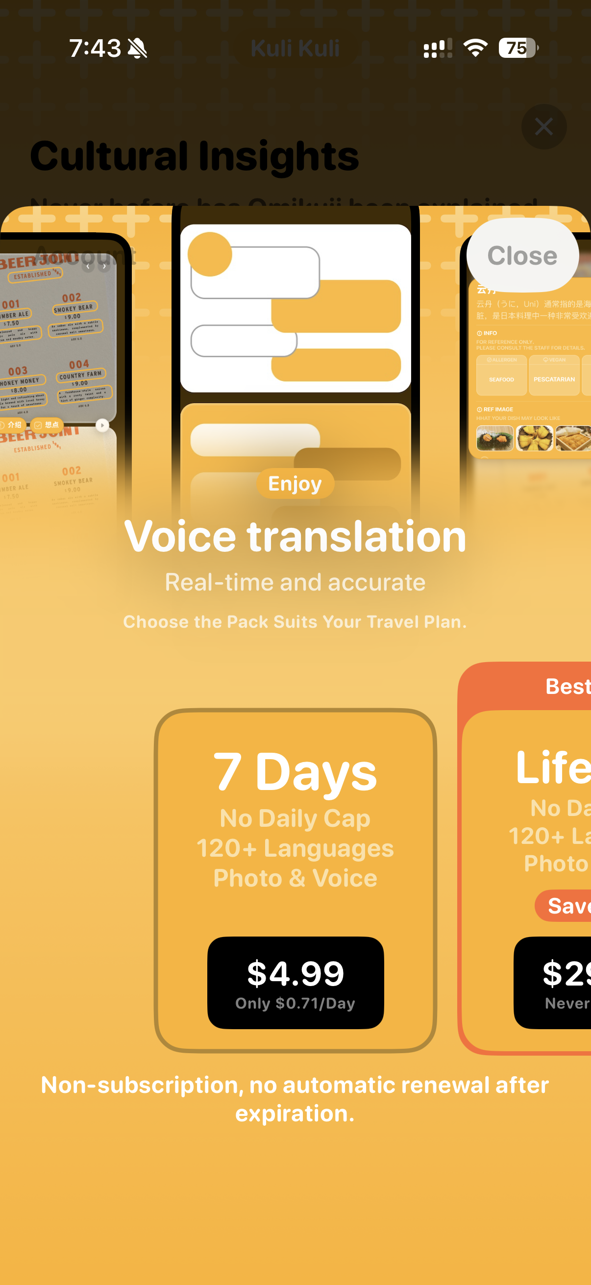 Kuli Kuli - Travel Translator