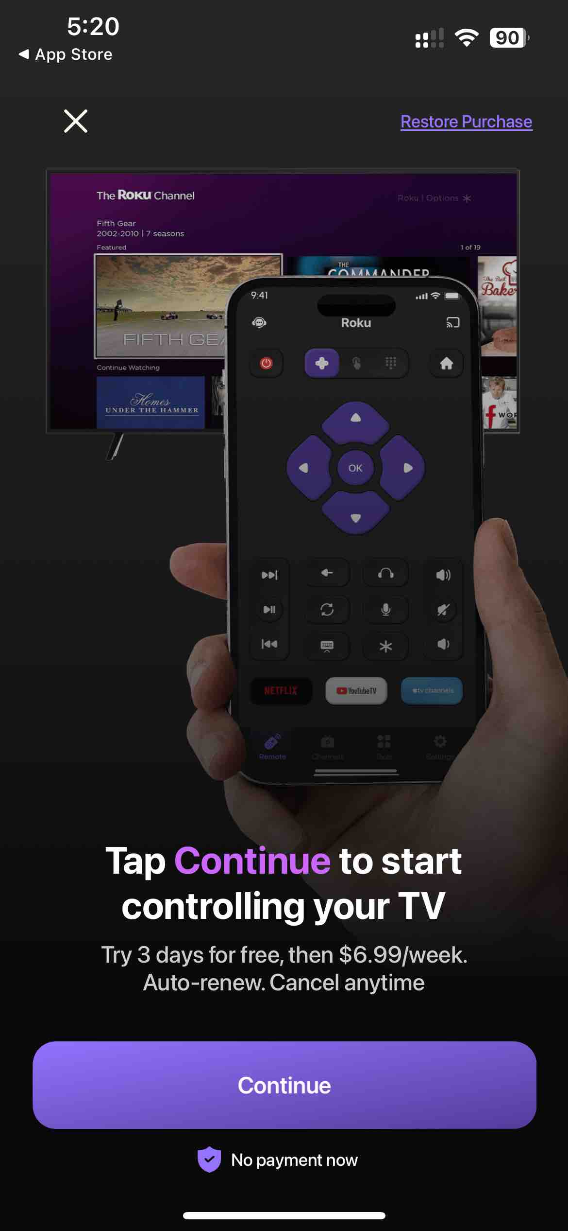 TV Remote & Universal Control™