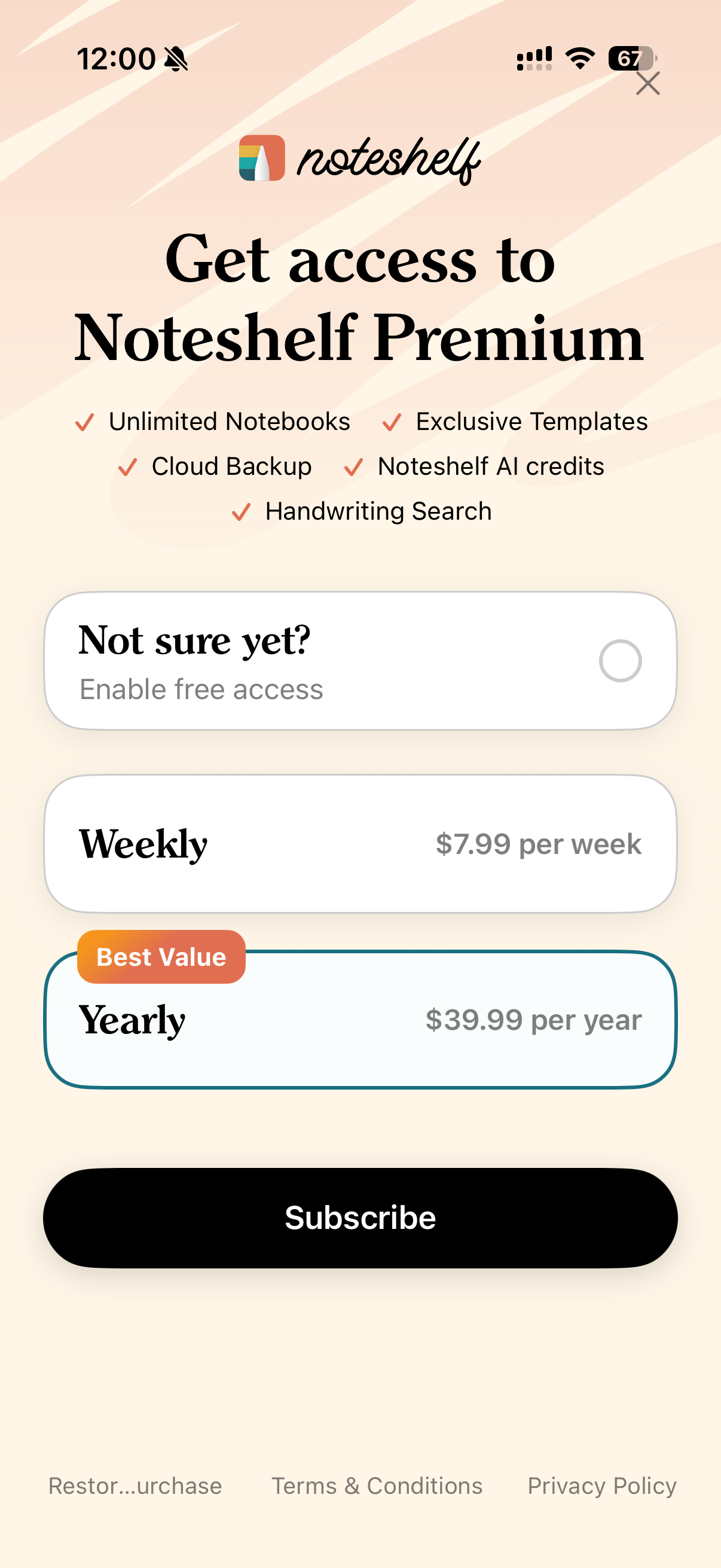 Noteshelf 3: Digital Notes
