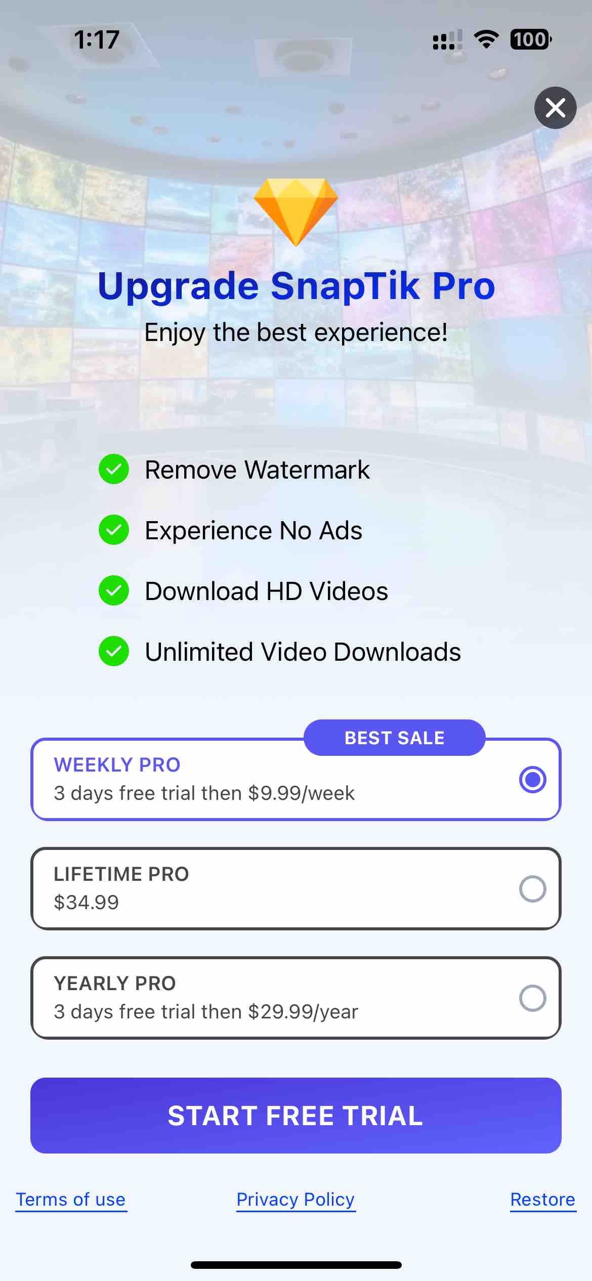SnapTik - BookMark Any Video