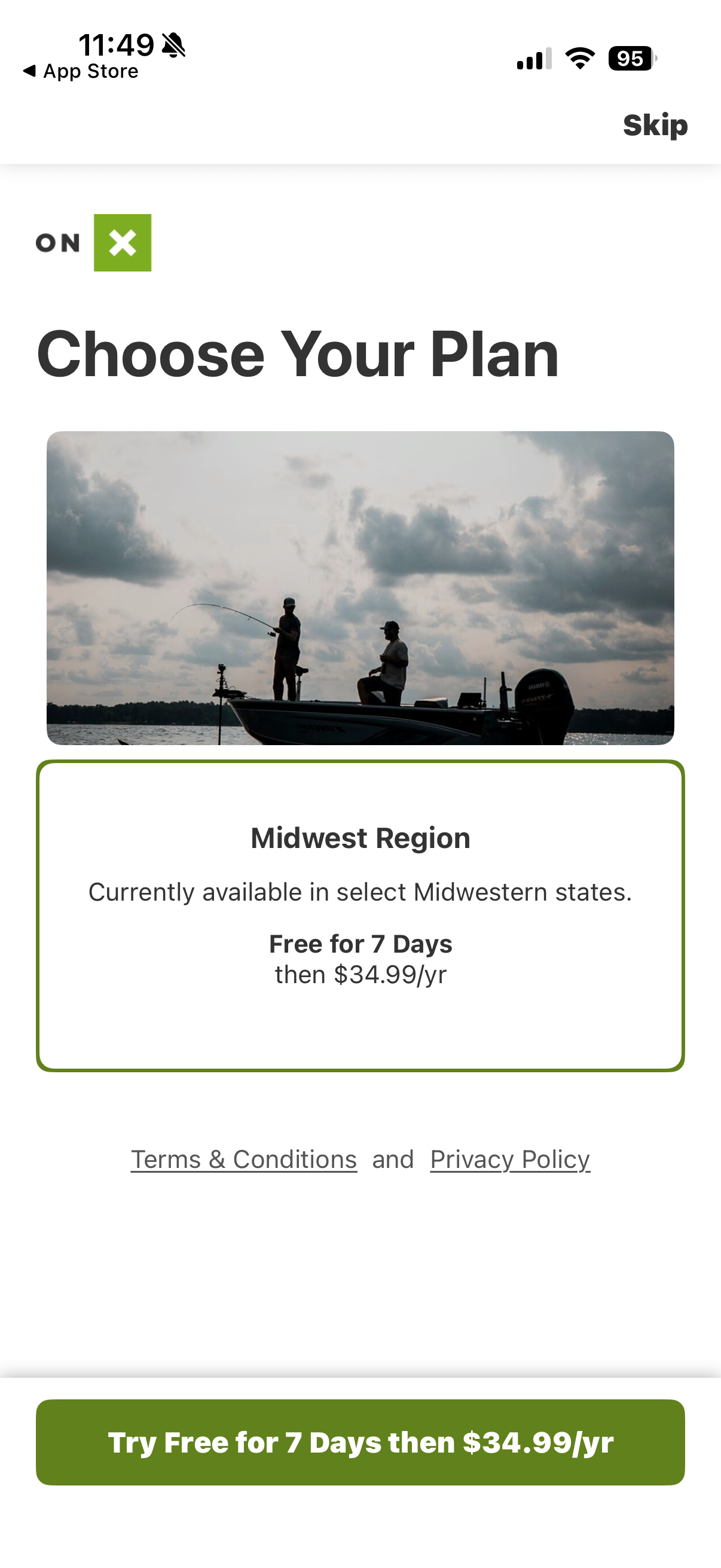 onX Fish: Midwest Fishing Maps