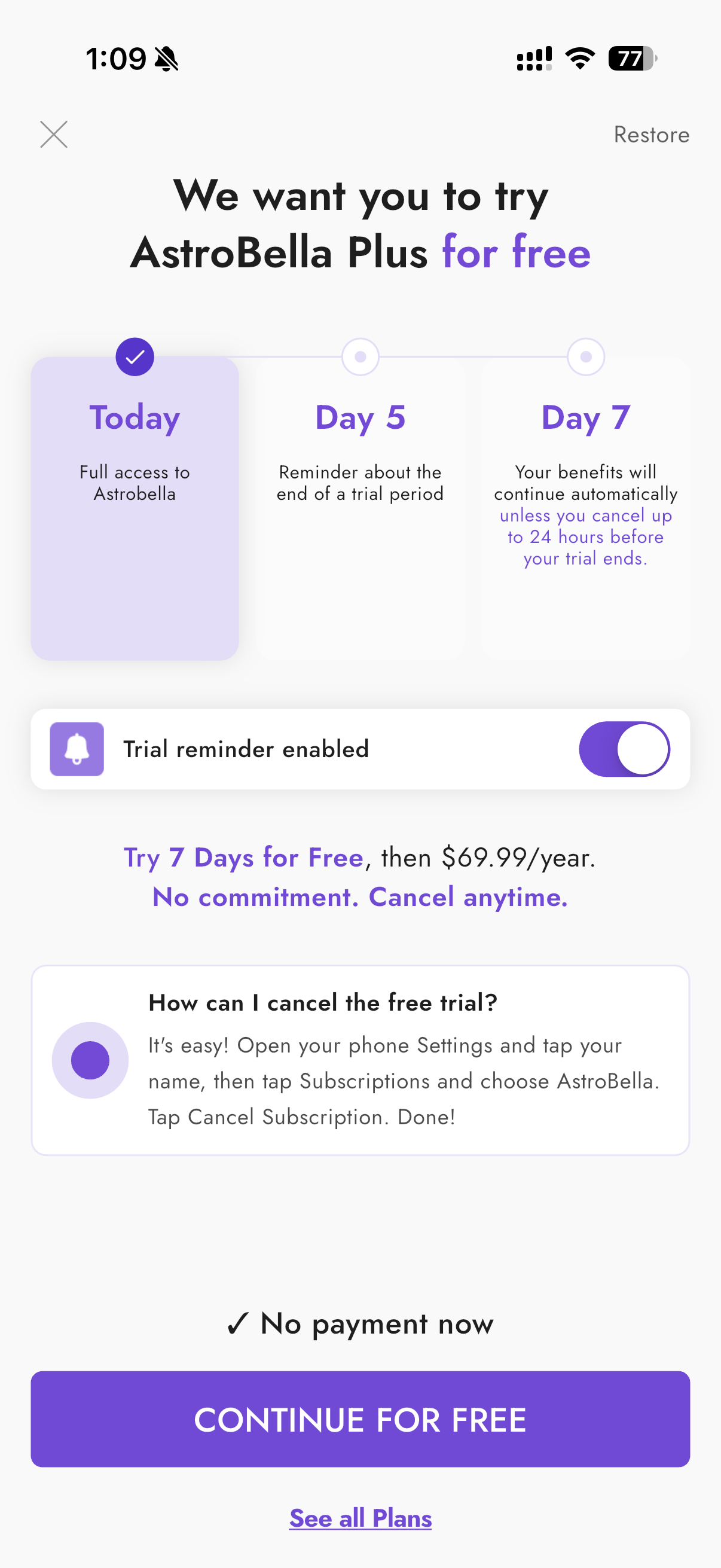 AstroBella Astrology Horoscope