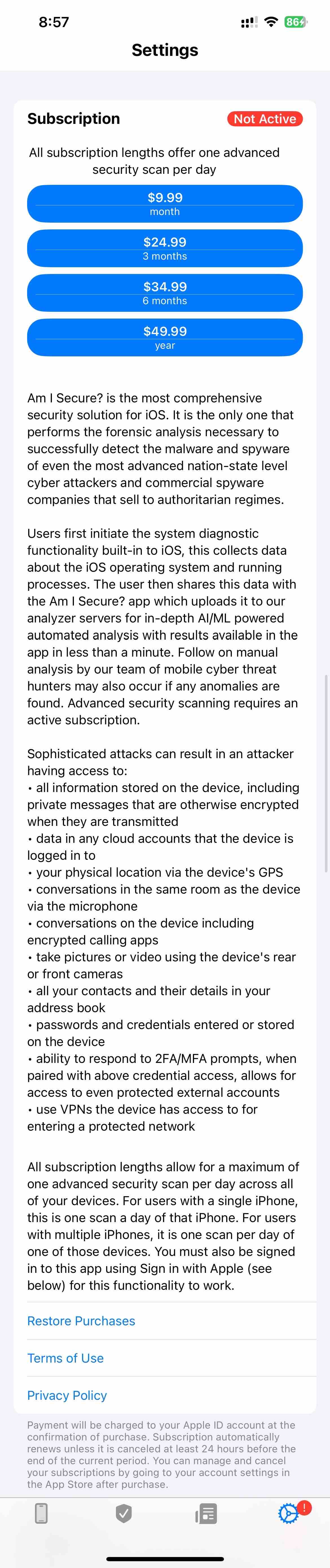 Am I Secure?