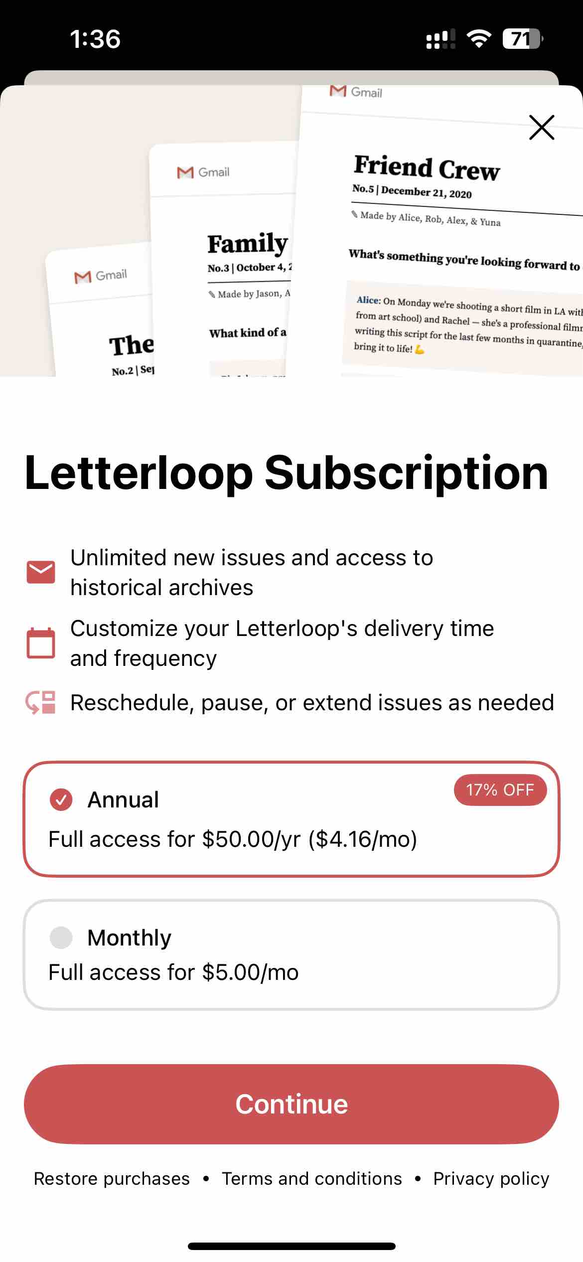 Letterloop: Group Newsletters