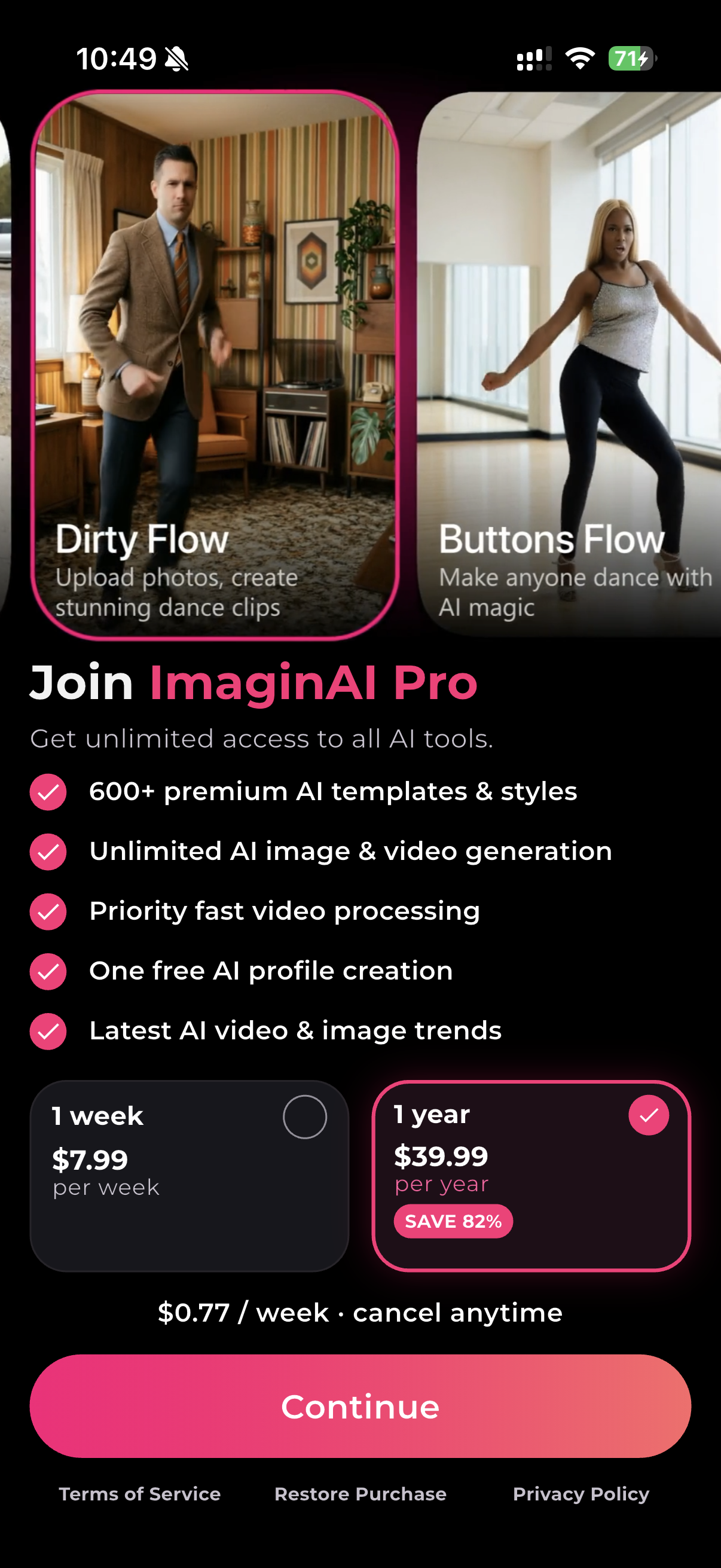 ImaginAI - AI Art & Video