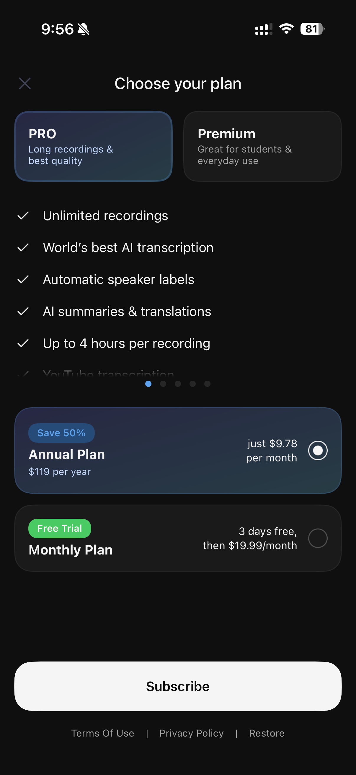 SpeakApp AI: Voice Notes