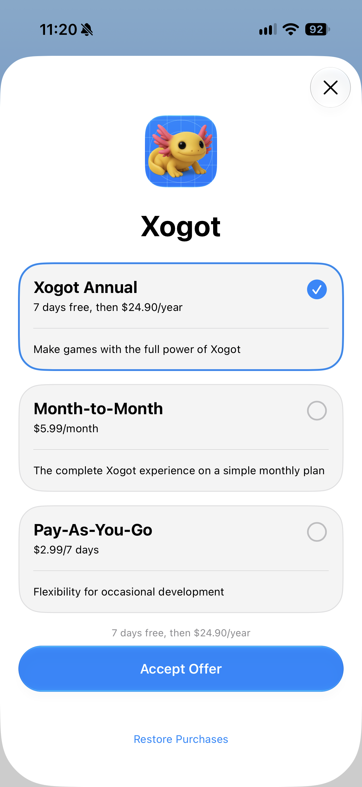 Xogot: Godot for iPad & iPhone