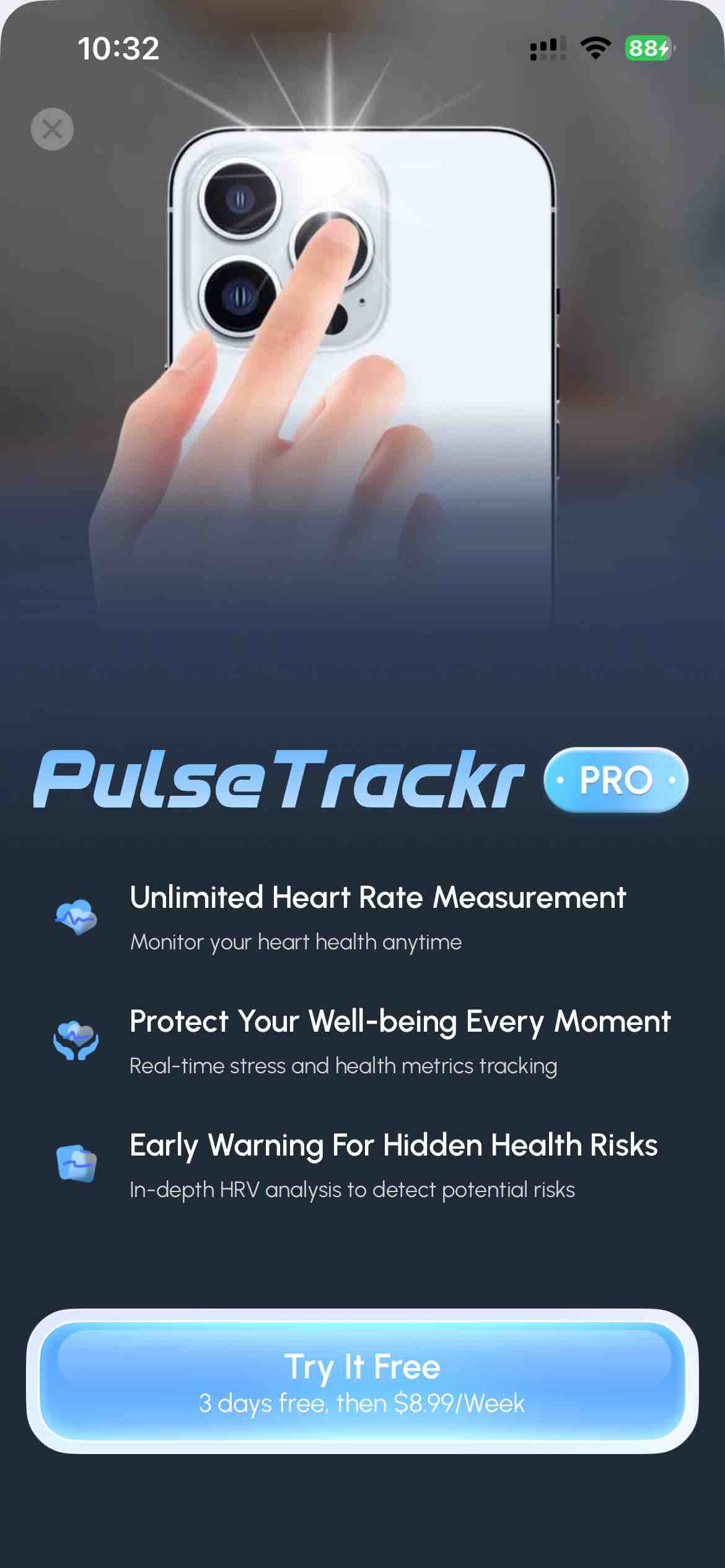 PulseTrackr：Heart Rate & HRV
