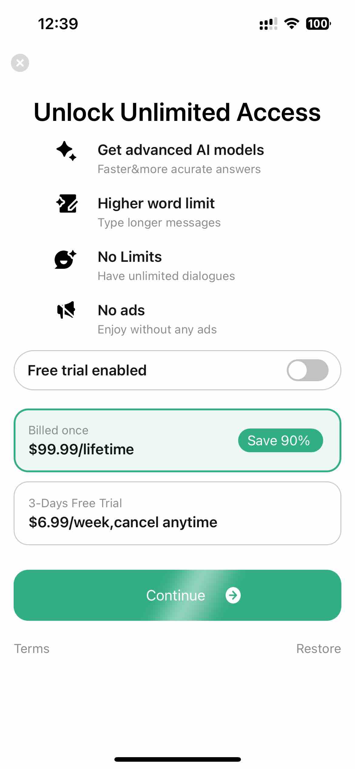 Gem.AI - Ask AI Chat Anything