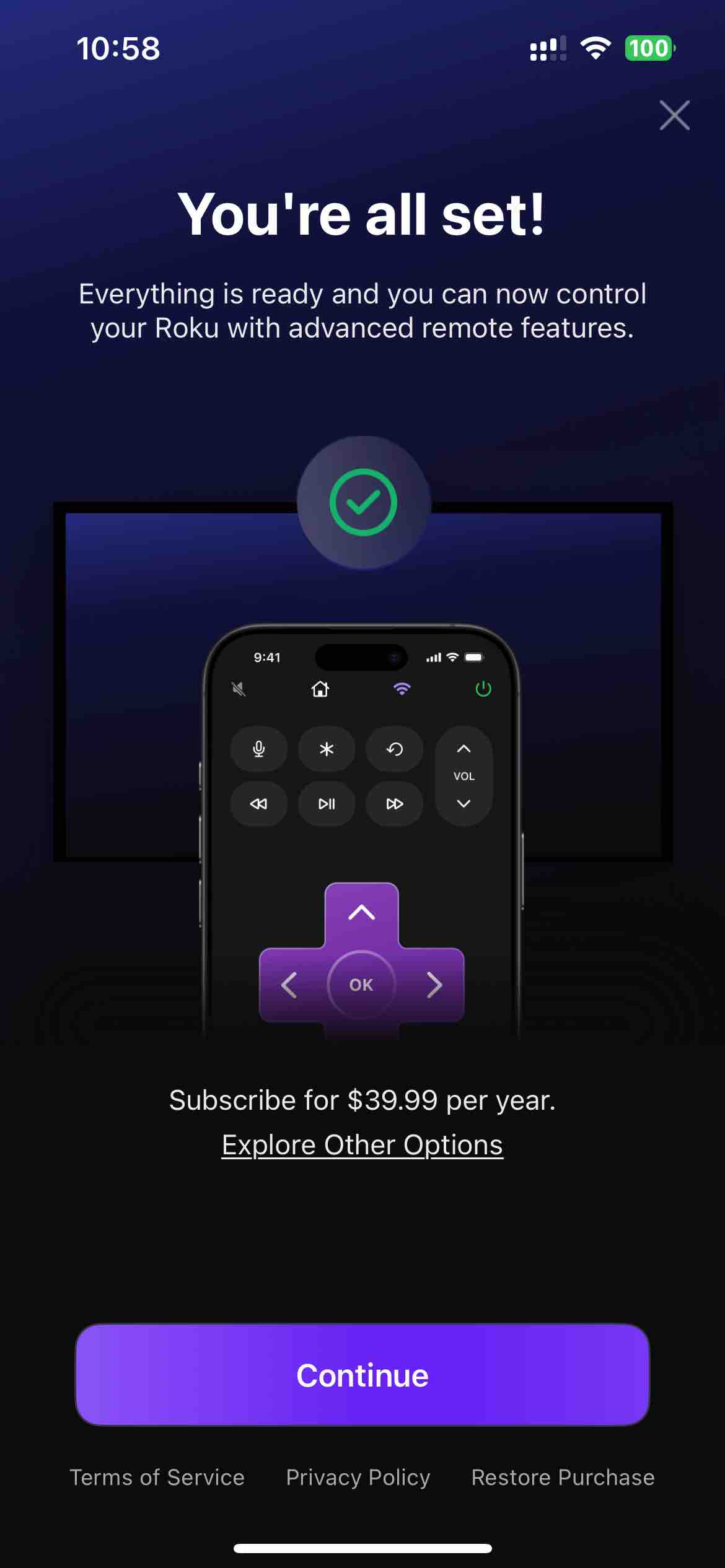 TV Remote for Roku ·