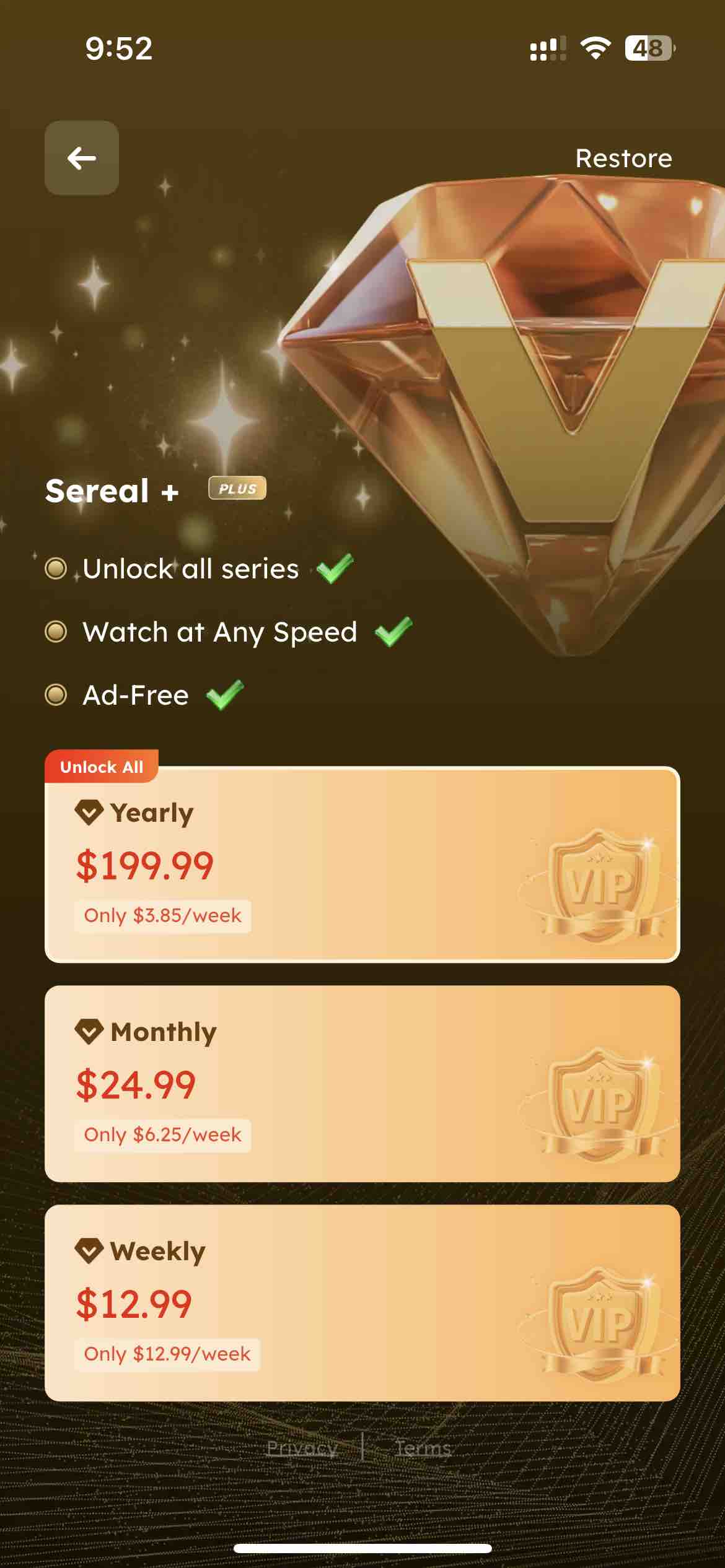 Sereal+ Short Drama, TV Series