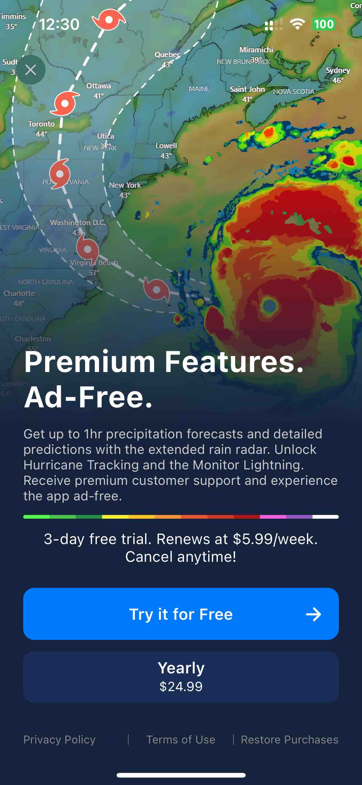 NOAA Weather Radar Live Map