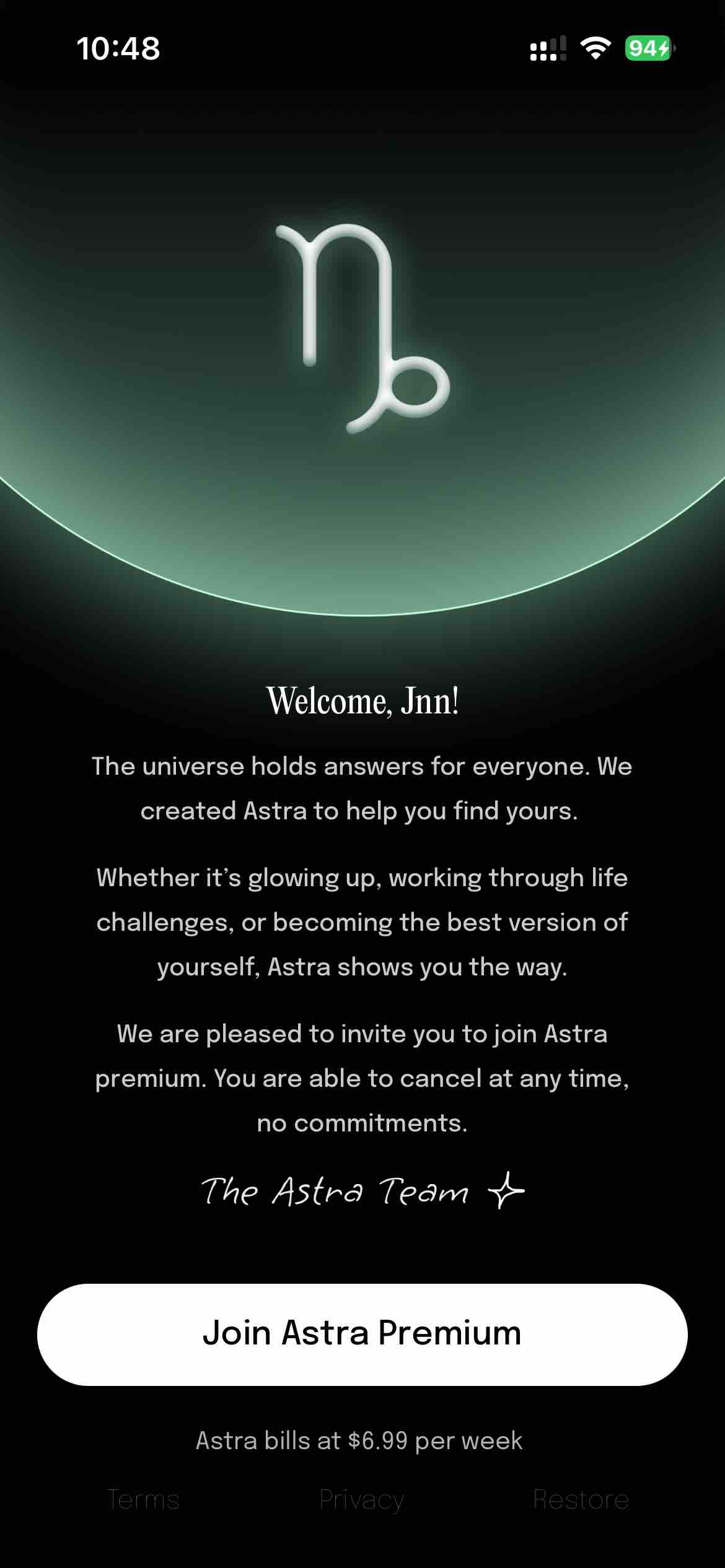 Astra - Life Advice