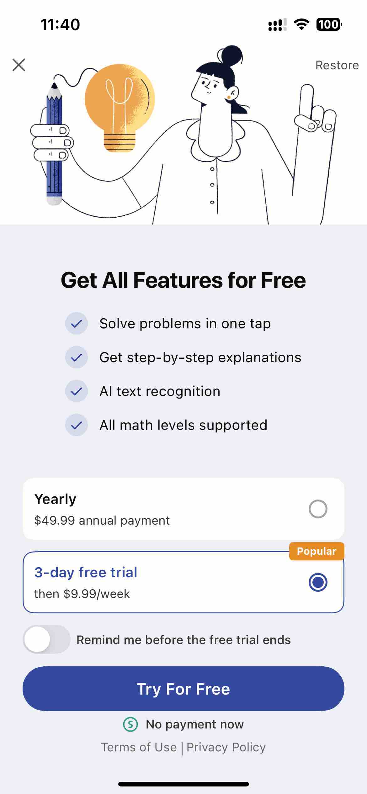 Math Solver AI Homework Helper