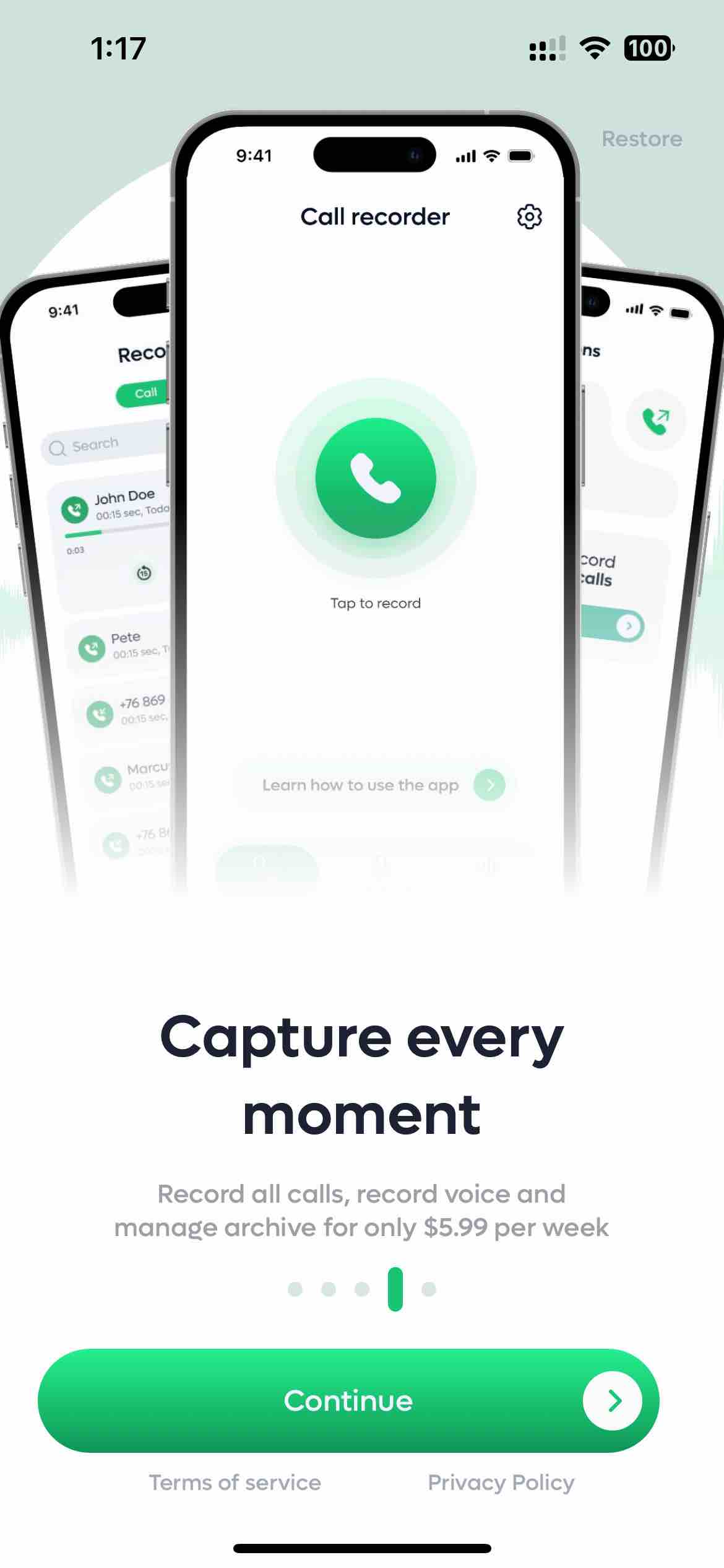 Call Recorder & Voice Memos ◦