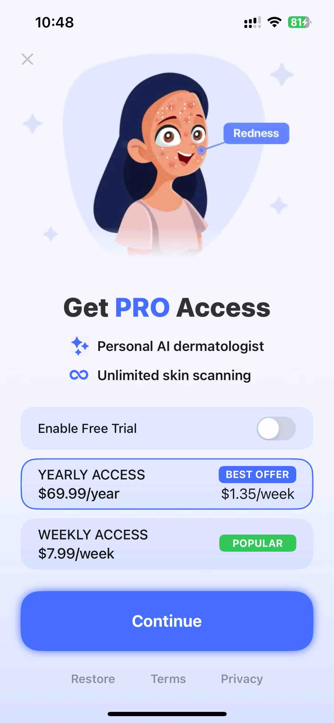 AI Skin Scanner - SkinGuru