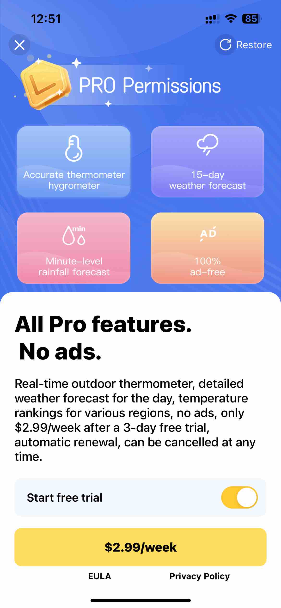 Thermometer App