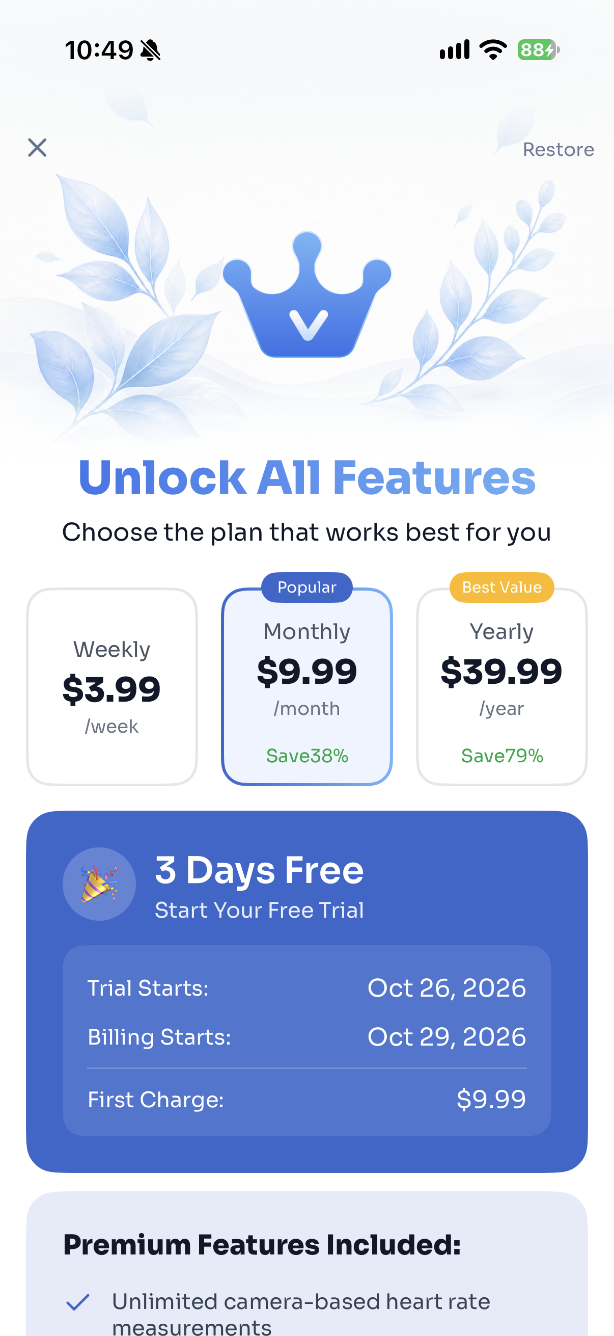 PulsePro:heart&blood monitor