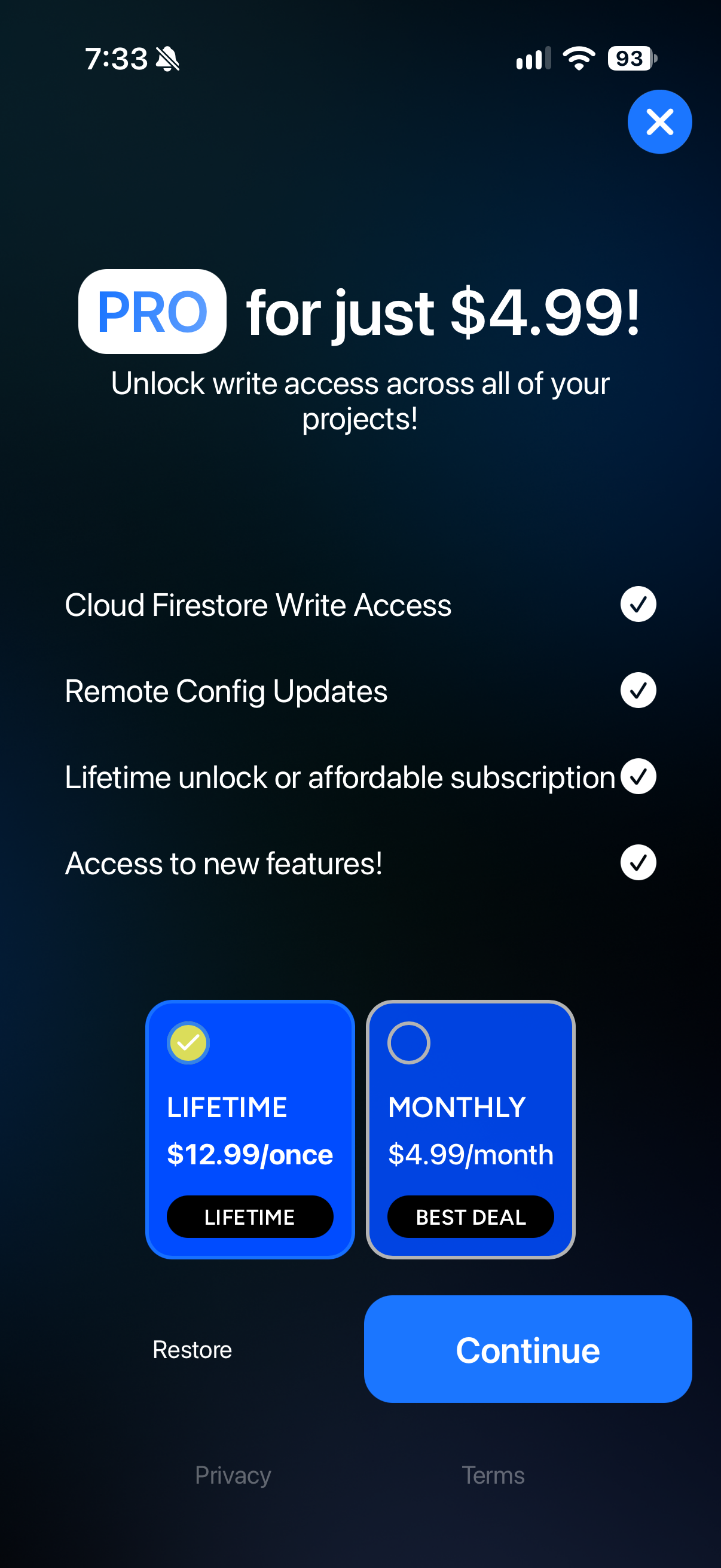 LittleFire - Firebase Mobile