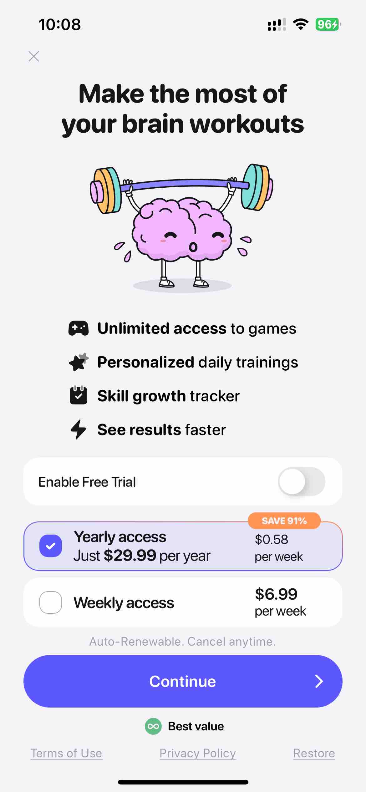 BrainGain - Brain Training