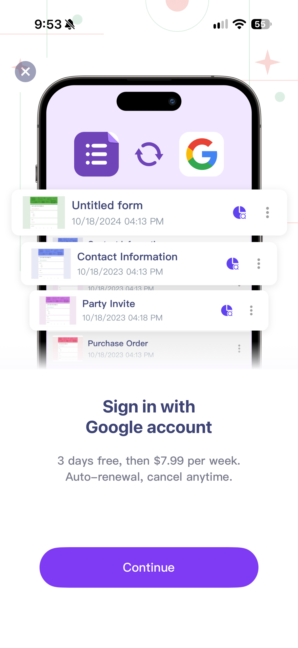 Forms for Google Forms ․