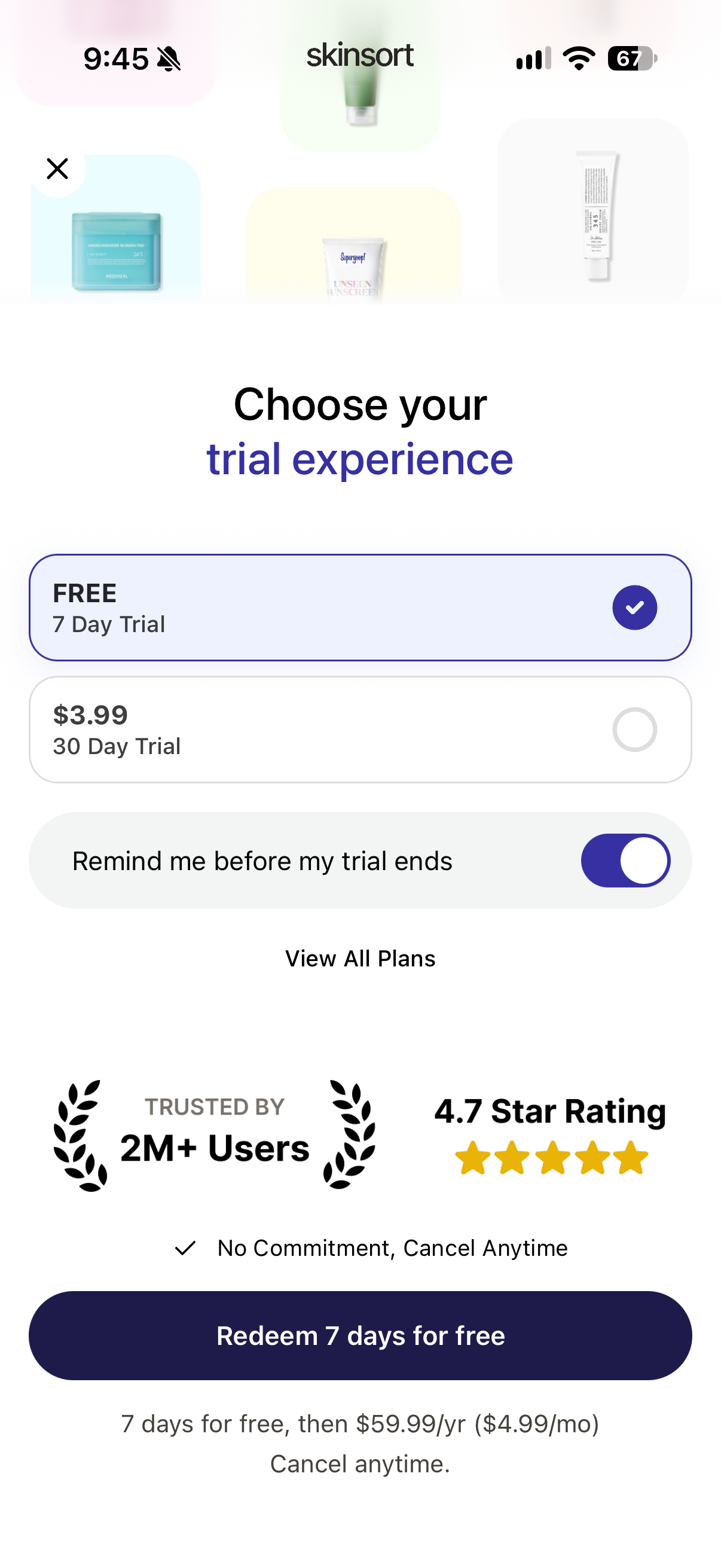 SkinSort - Skincare Scanner