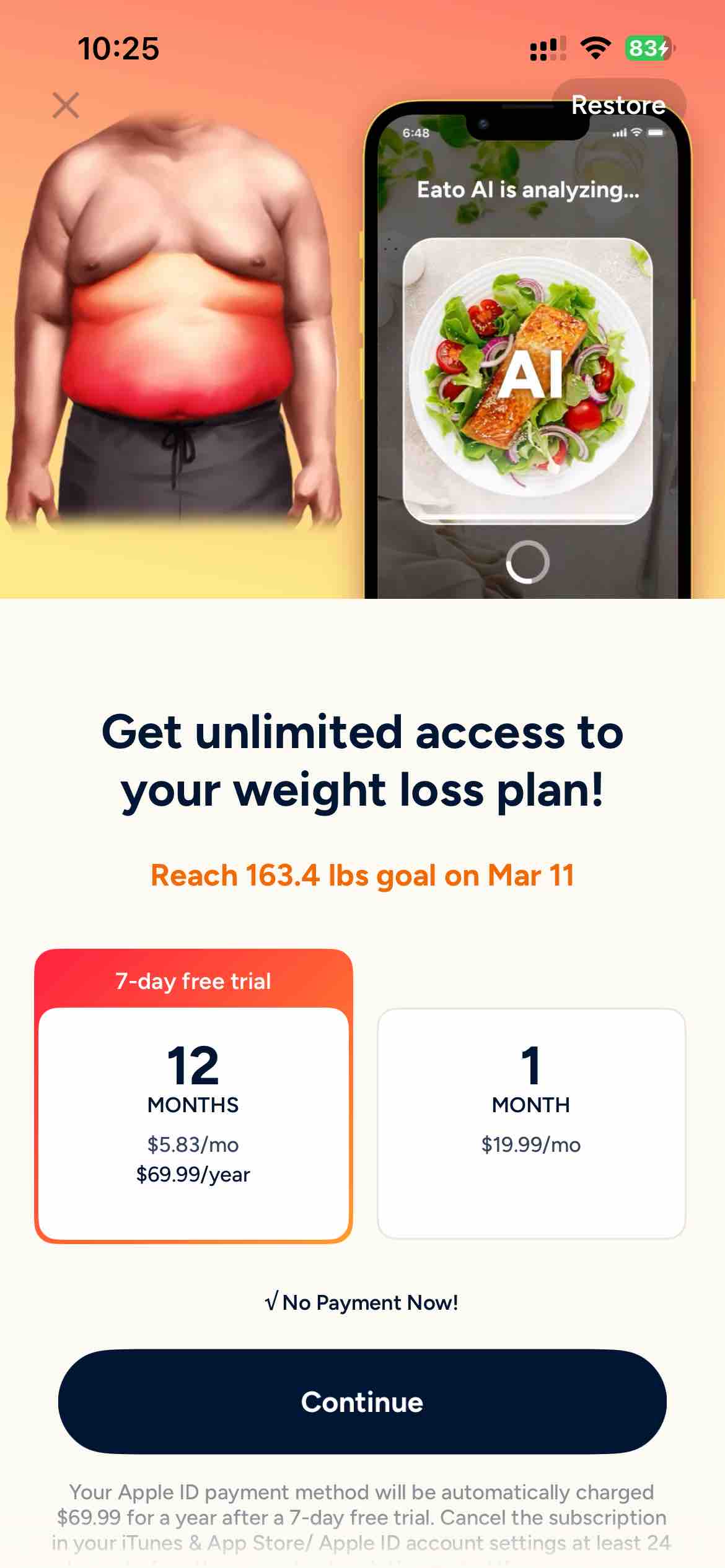 Eato®: Calorie Counter