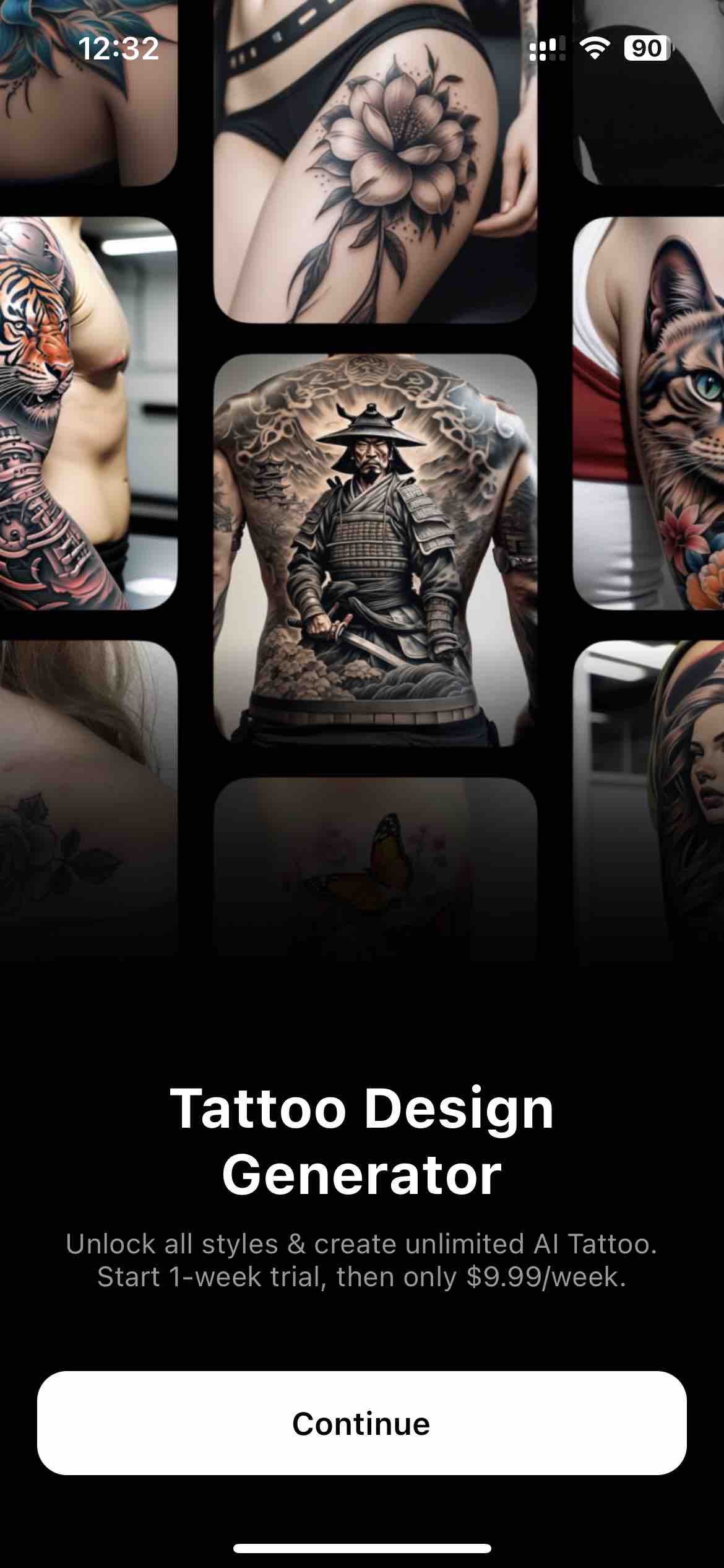 AI Tattoo Design & Generator