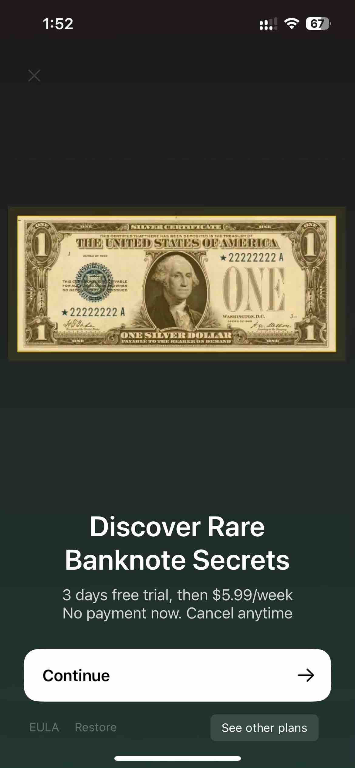 Banknote Identifier - NoteScan