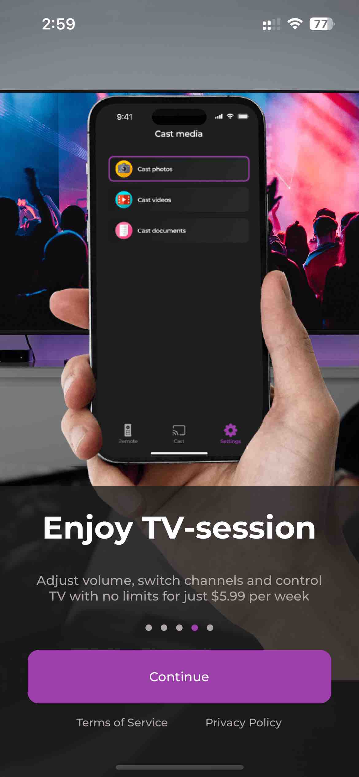 Roku TV Mobile Remote Control