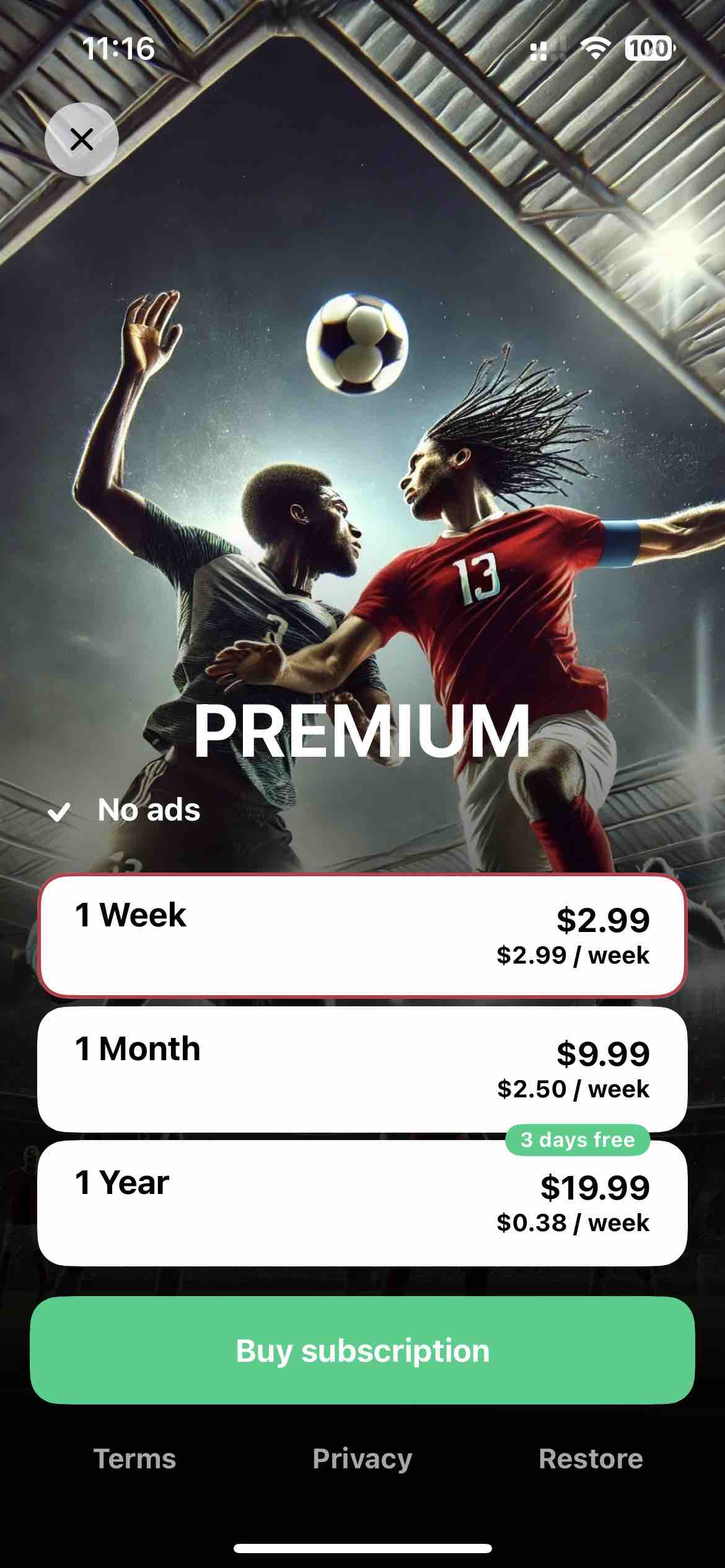 Live Football TV. Soccer Score